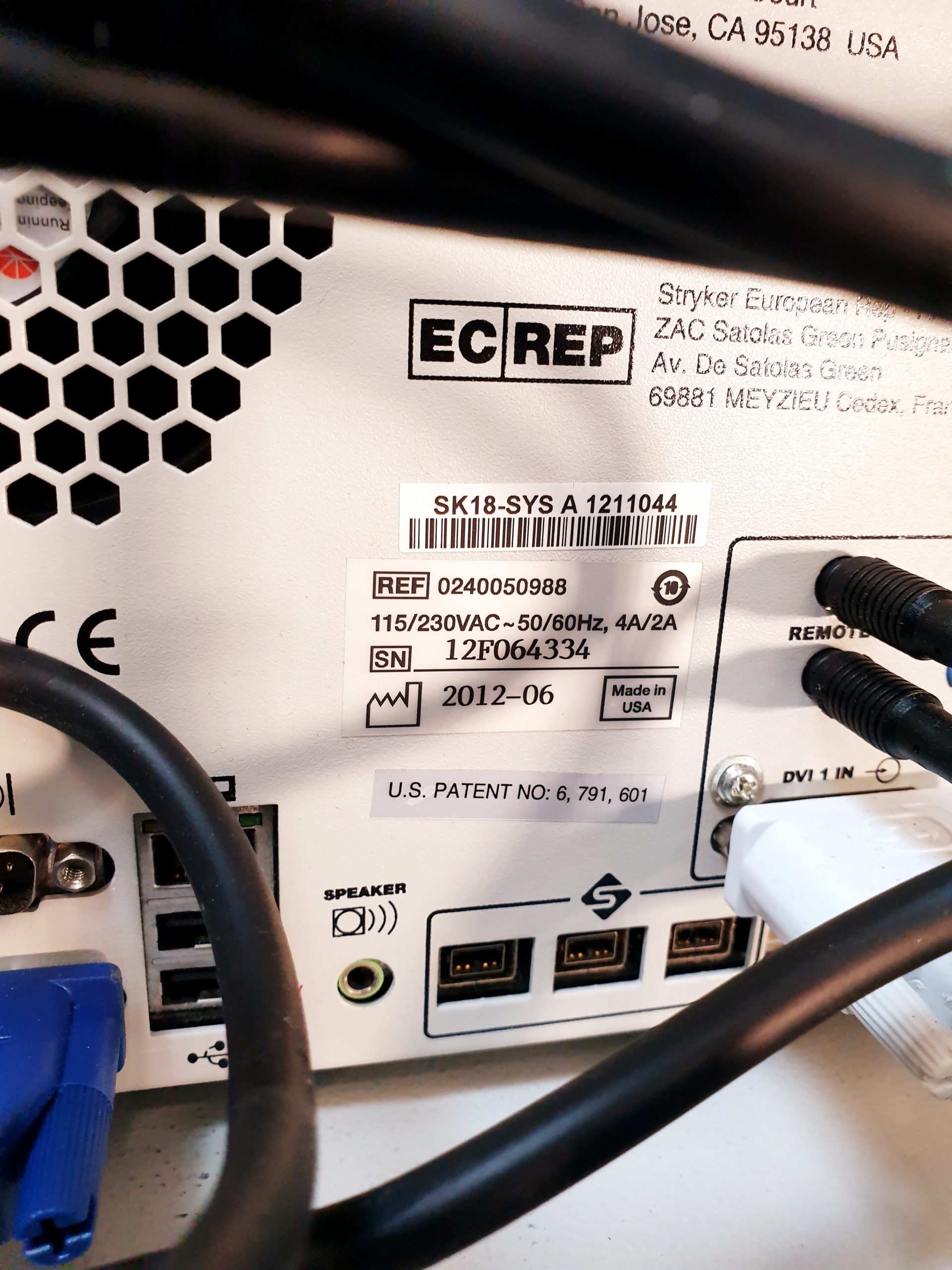 Stryker 1288 HD + 1288 HD Kamerakopf + SDC ULTRA HD I+ X8000 LIGHT SOURCE thumbnail 15