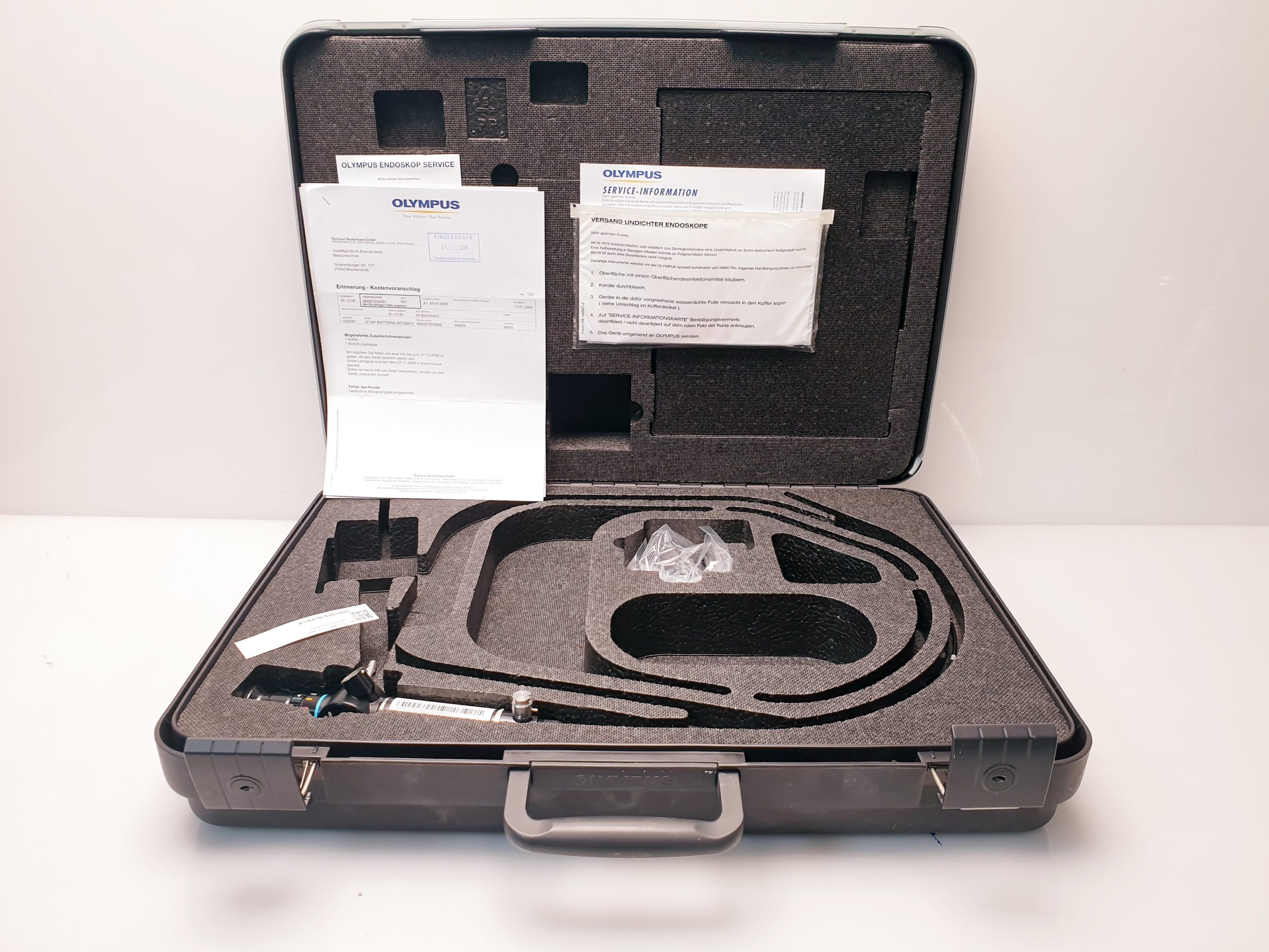 Olympus LF-DP Intubation Scope – Entmantelt 0 Dots Defekt thumbnail 2