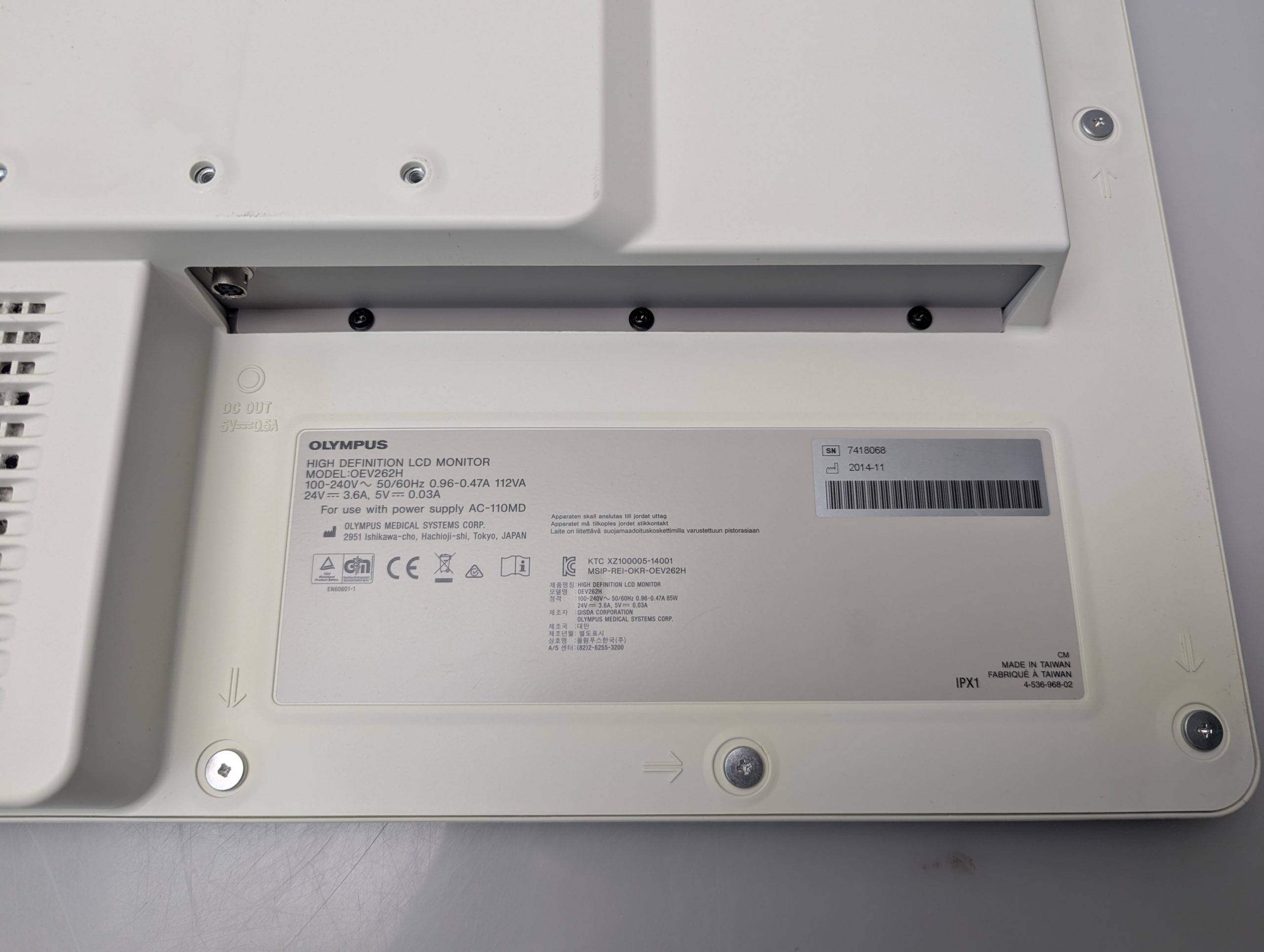 Olympus OEV262H 26 HD LCD Endoskopie Monitor thumbnail 13