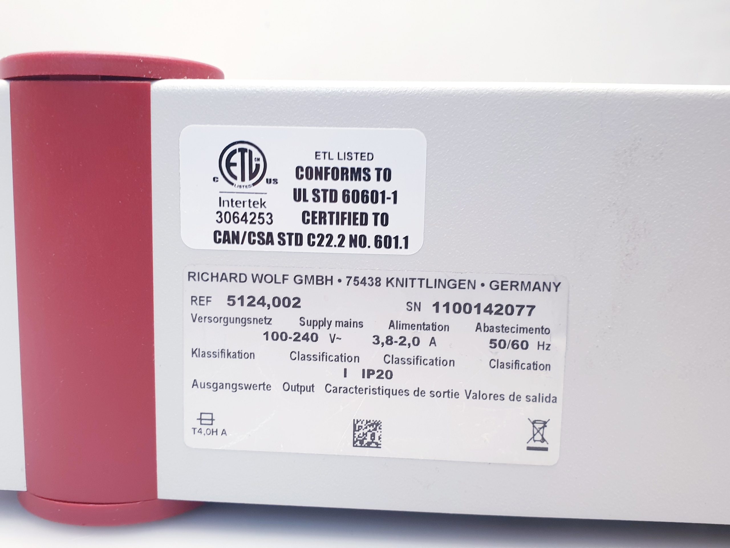Richard Wolf 5124 LP Lichtquelle – Licht Soure thumbnail 2