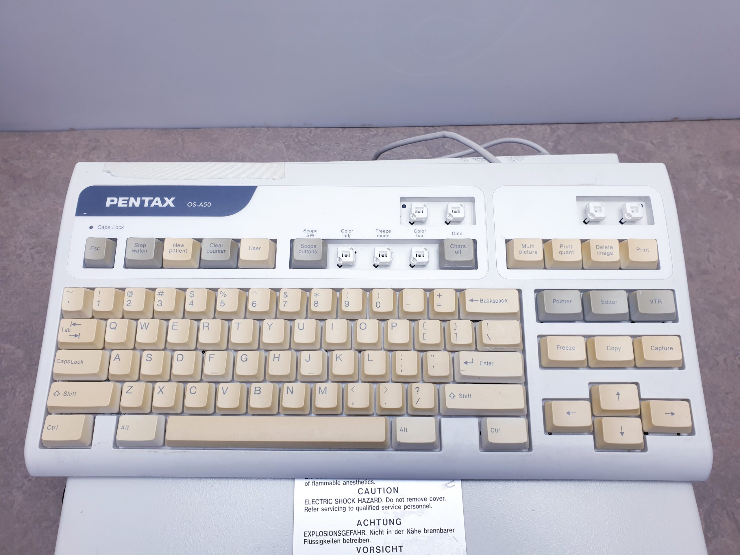 Pentax EPK-1000 Video Prozessor Tastatur OS-A50 thumbnail 5