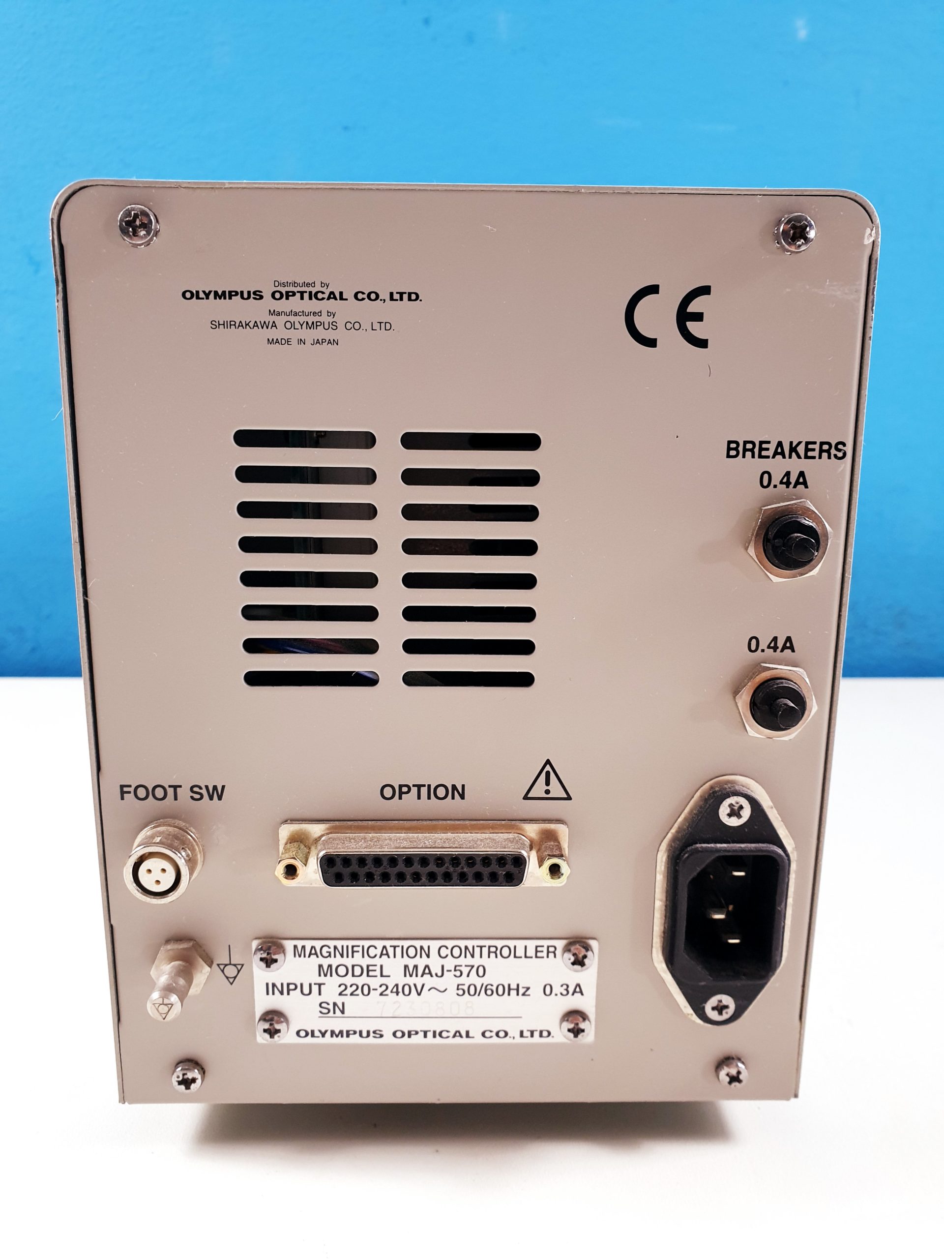 OLYMPUS MAJ-570 MAJ 570 Video Processor thumbnail 4