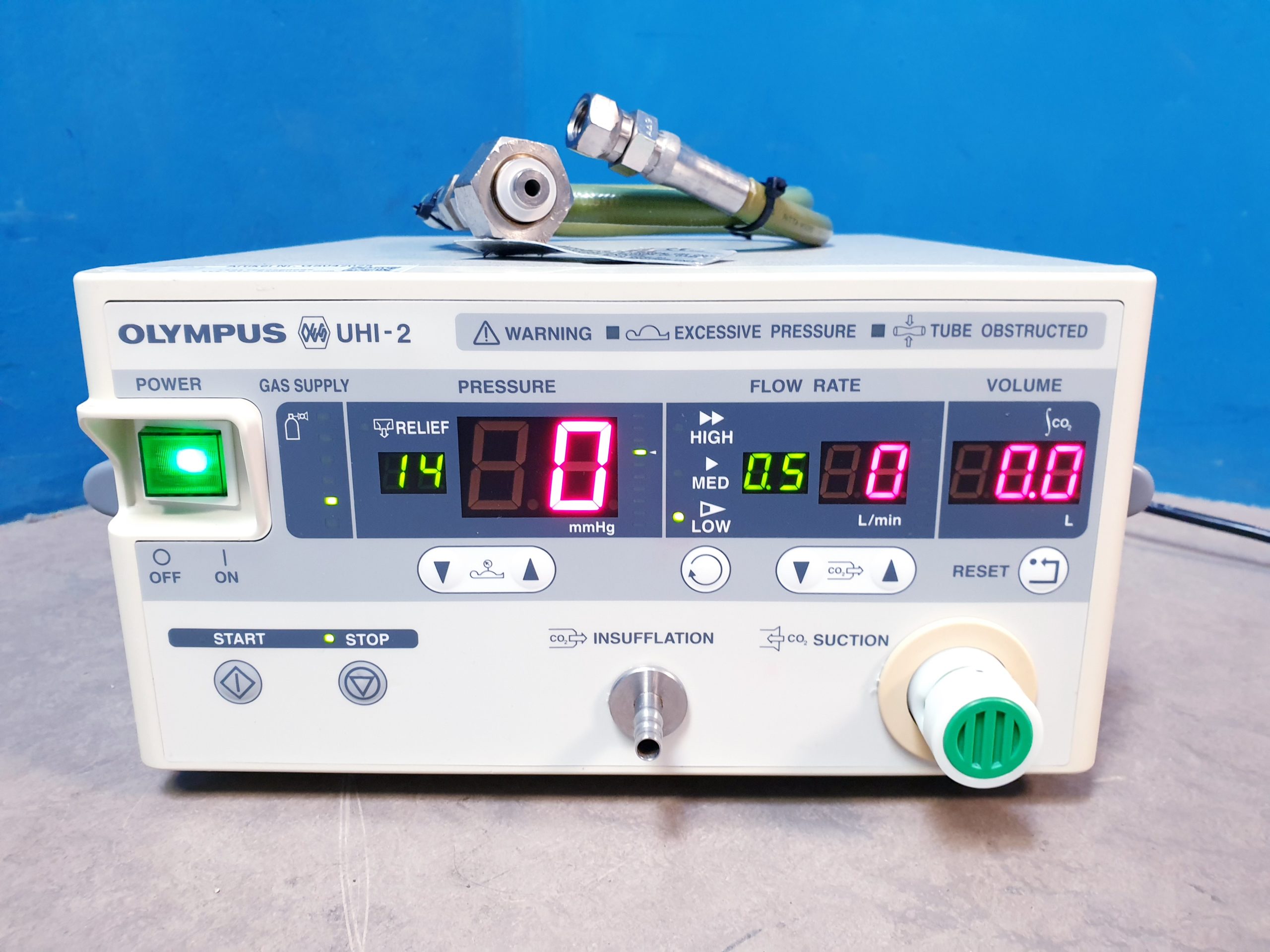 Olympus UHI-2 UHI2 – Insufflator Endoskopie Laparoskopie Arthroskopie thumbnail 5