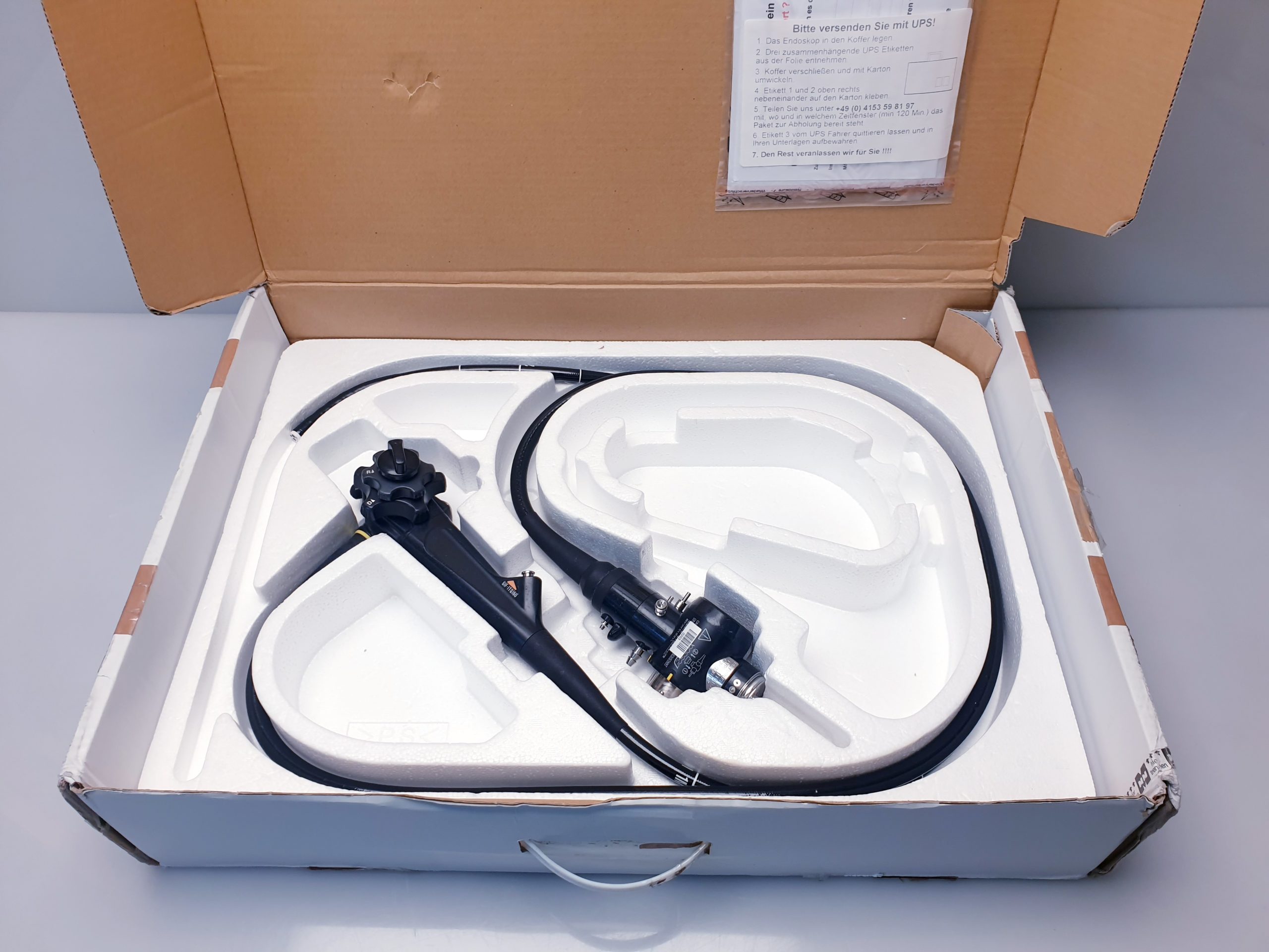 Olympus GIF-1TQ160 Video Gastroskop – Videogastroskop thumbnail 3