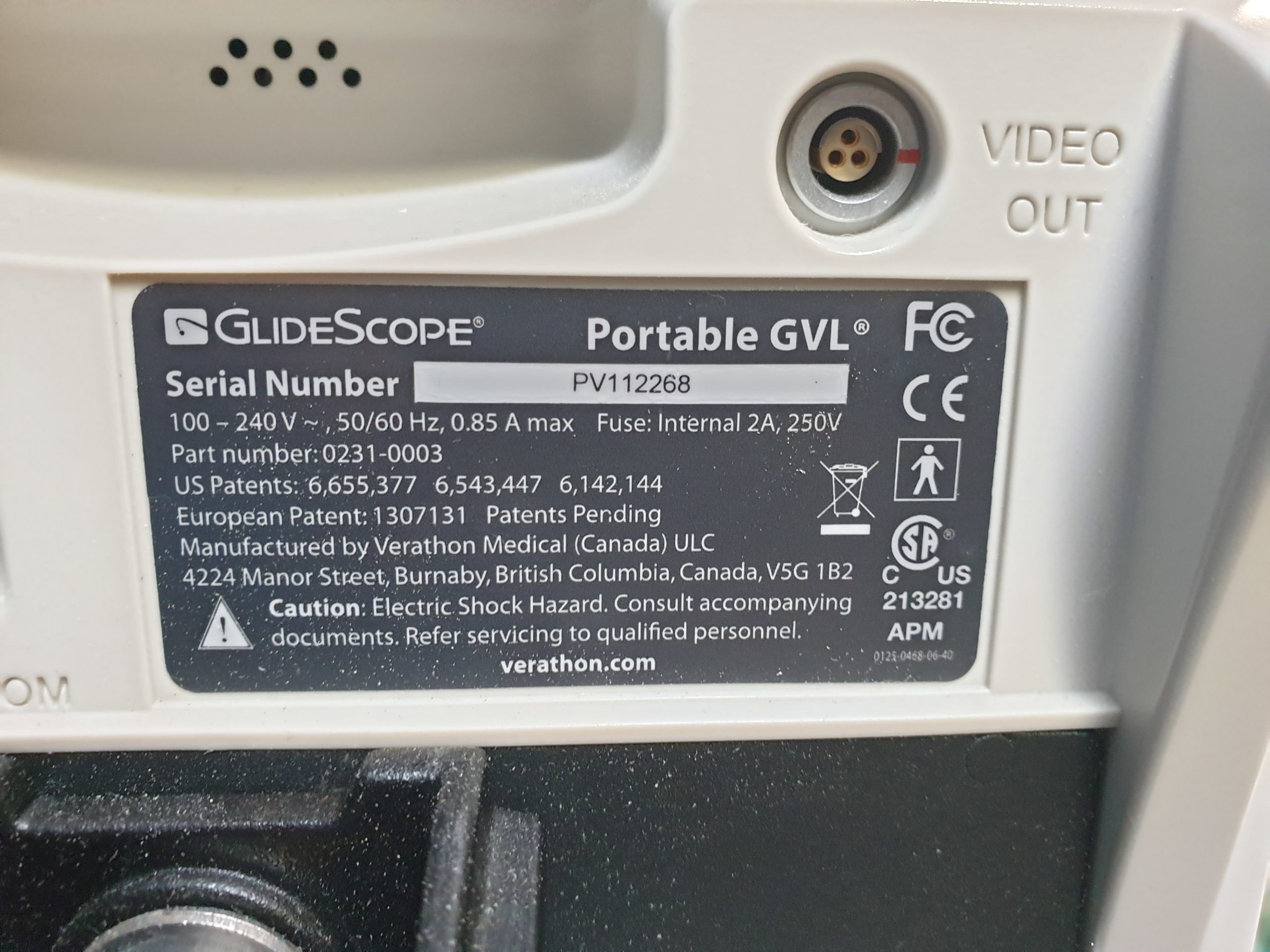 Verathon GLIDEScope Video Laryngoskop thumbnail 16