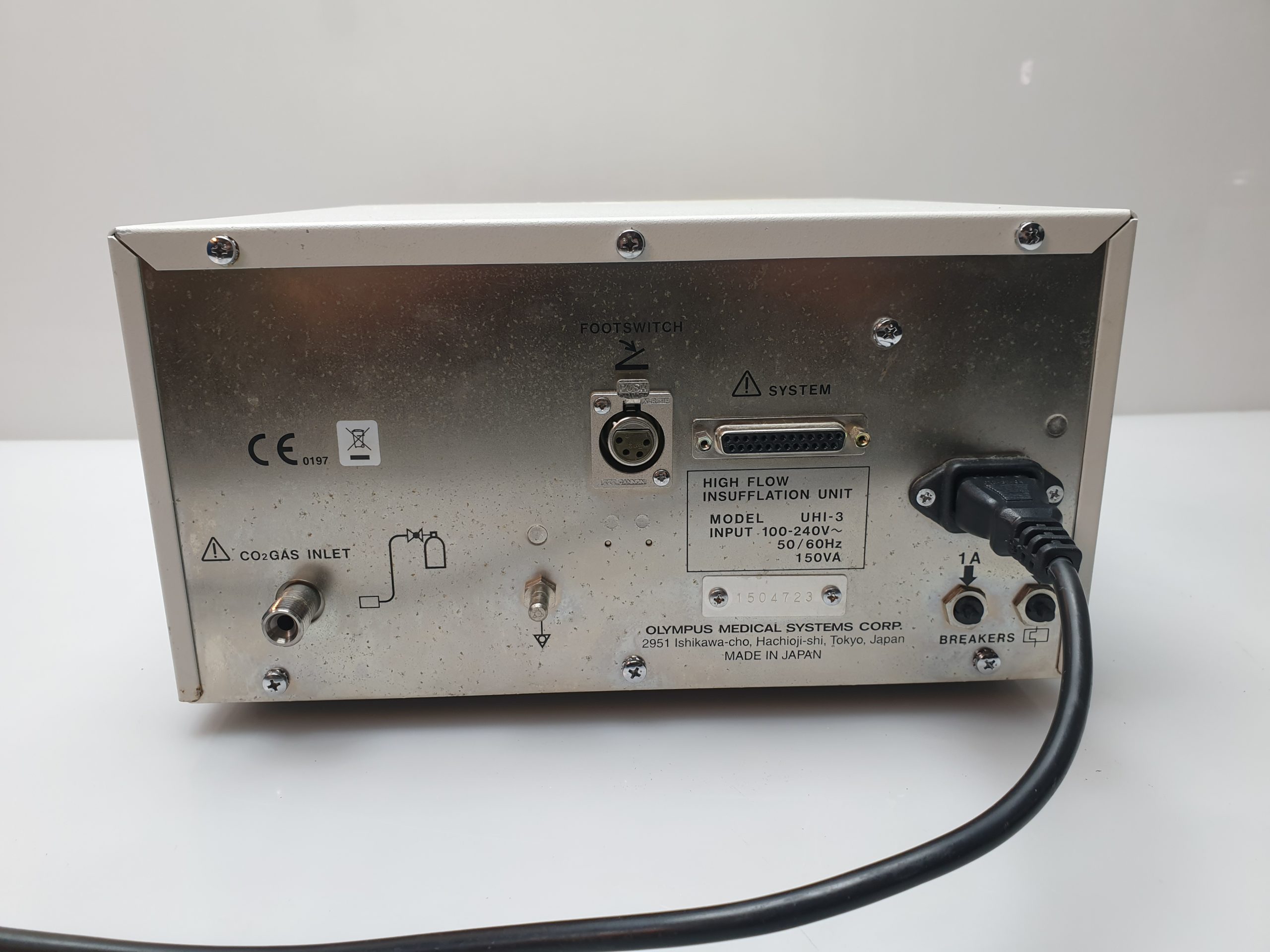 Olympus UHI-3 Insufflator Endoscopy // 35L Insufflator thumbnail 3