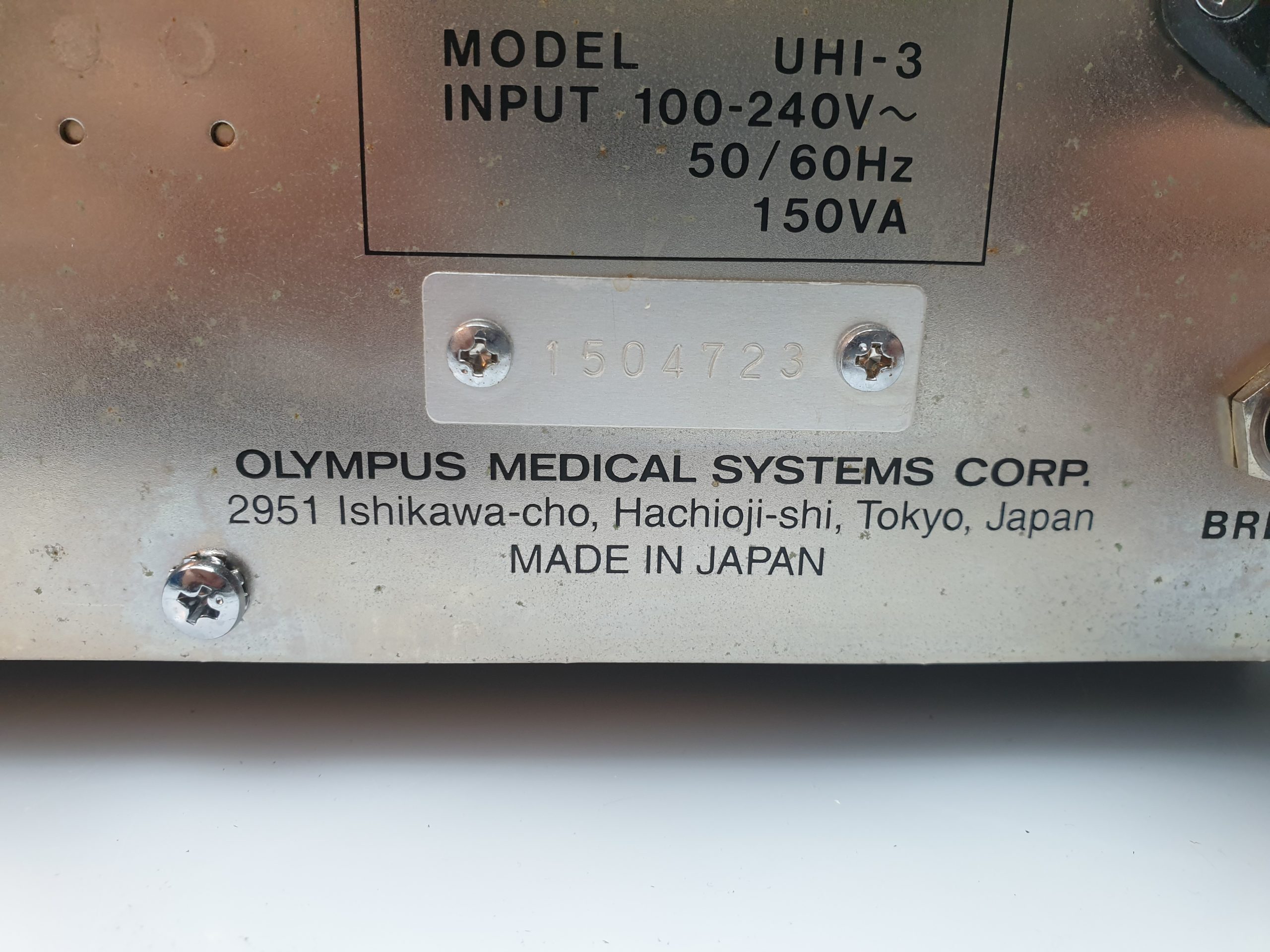 Olympus UHI-3 Insufflator Endoscopy // 35L Insufflator thumbnail 4