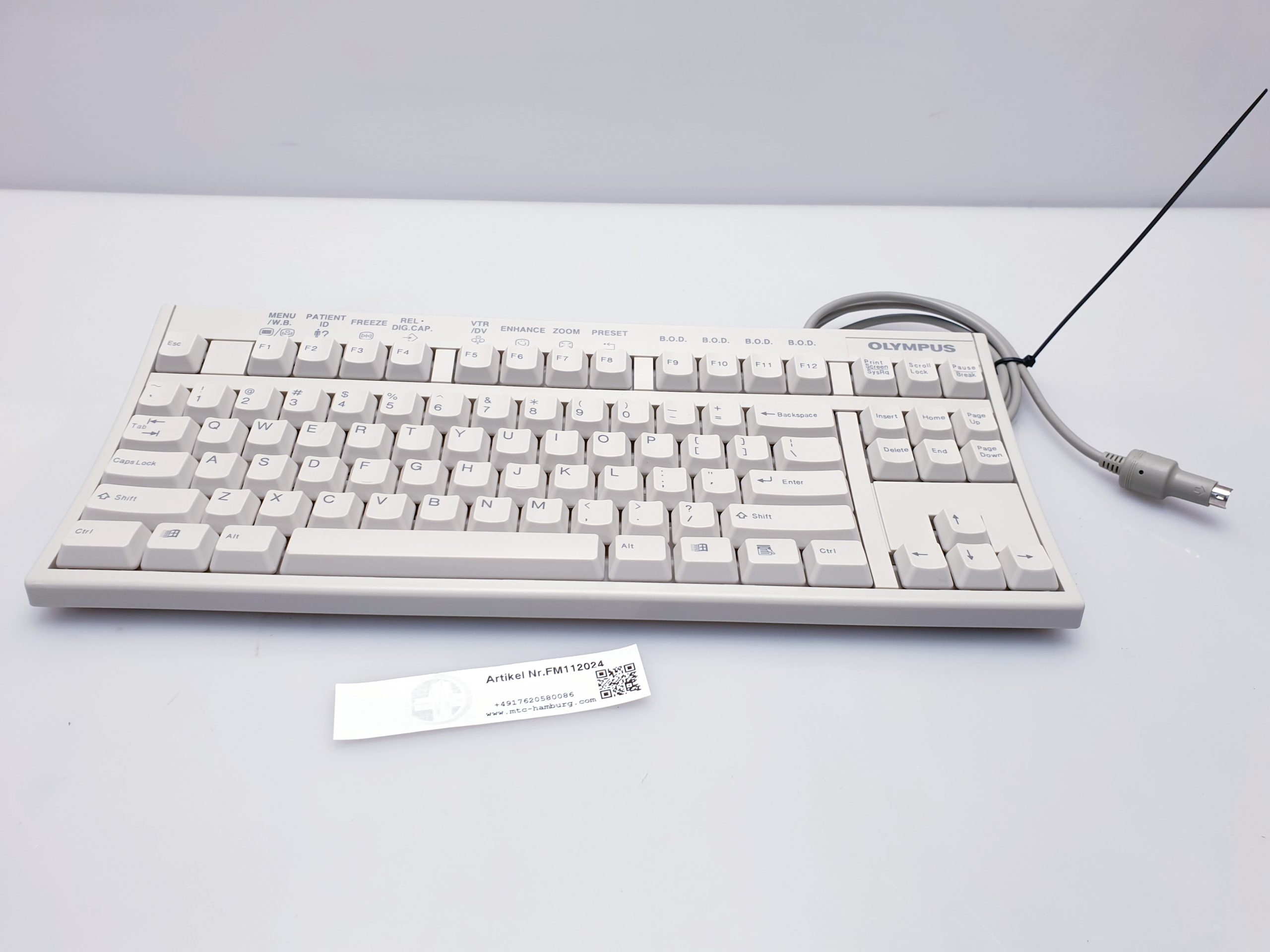 Olympus Tastatur Keyboard maj-1124 / GL1803(OTV-S7V) — image 1 of 6