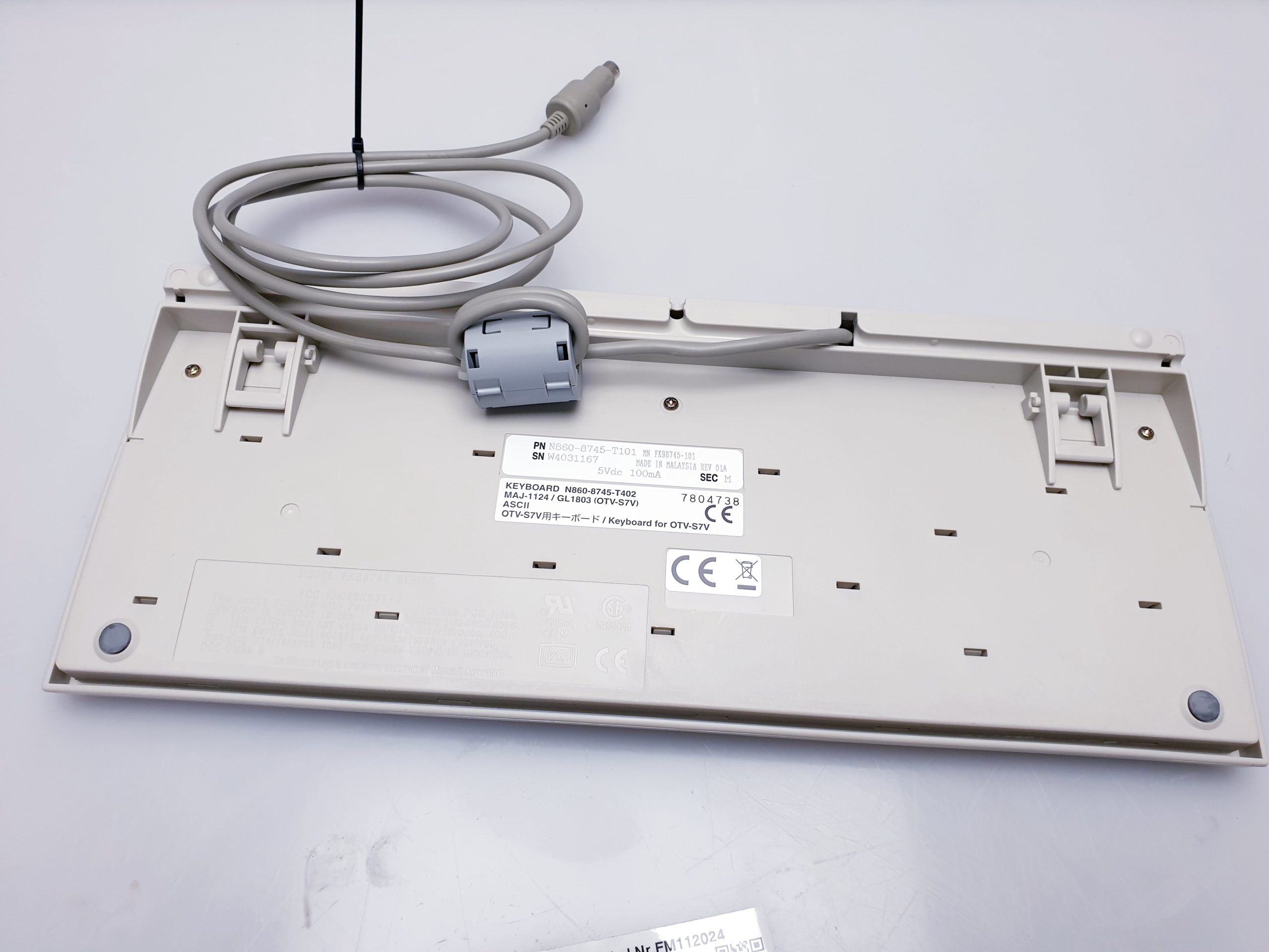Olympus Tastatur Keyboard maj-1124 / GL1803(OTV-S7V) thumbnail 5