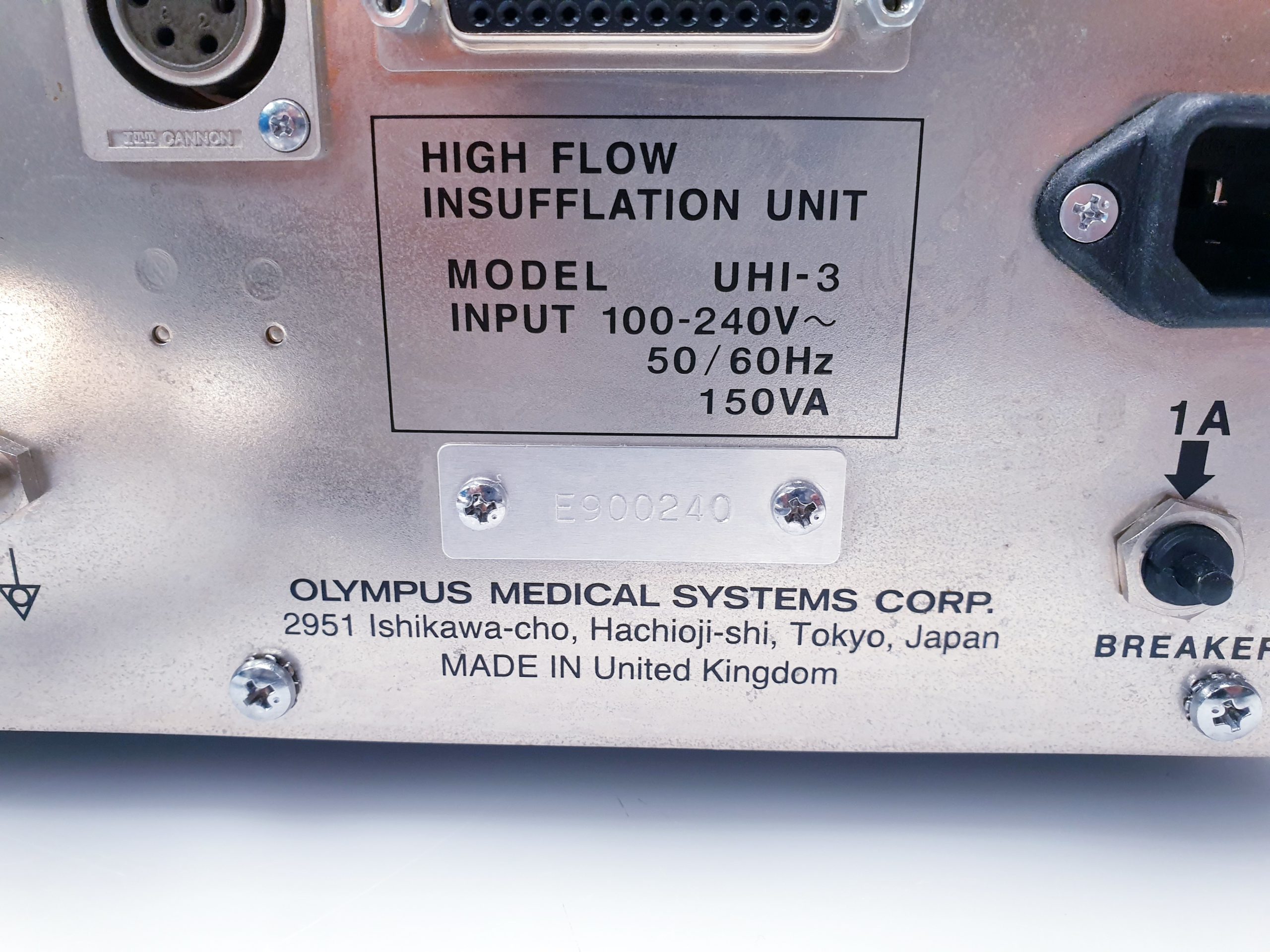 Olympus UHI-3 Insufflator Endoscopy 35L Insufflator thumbnail 12