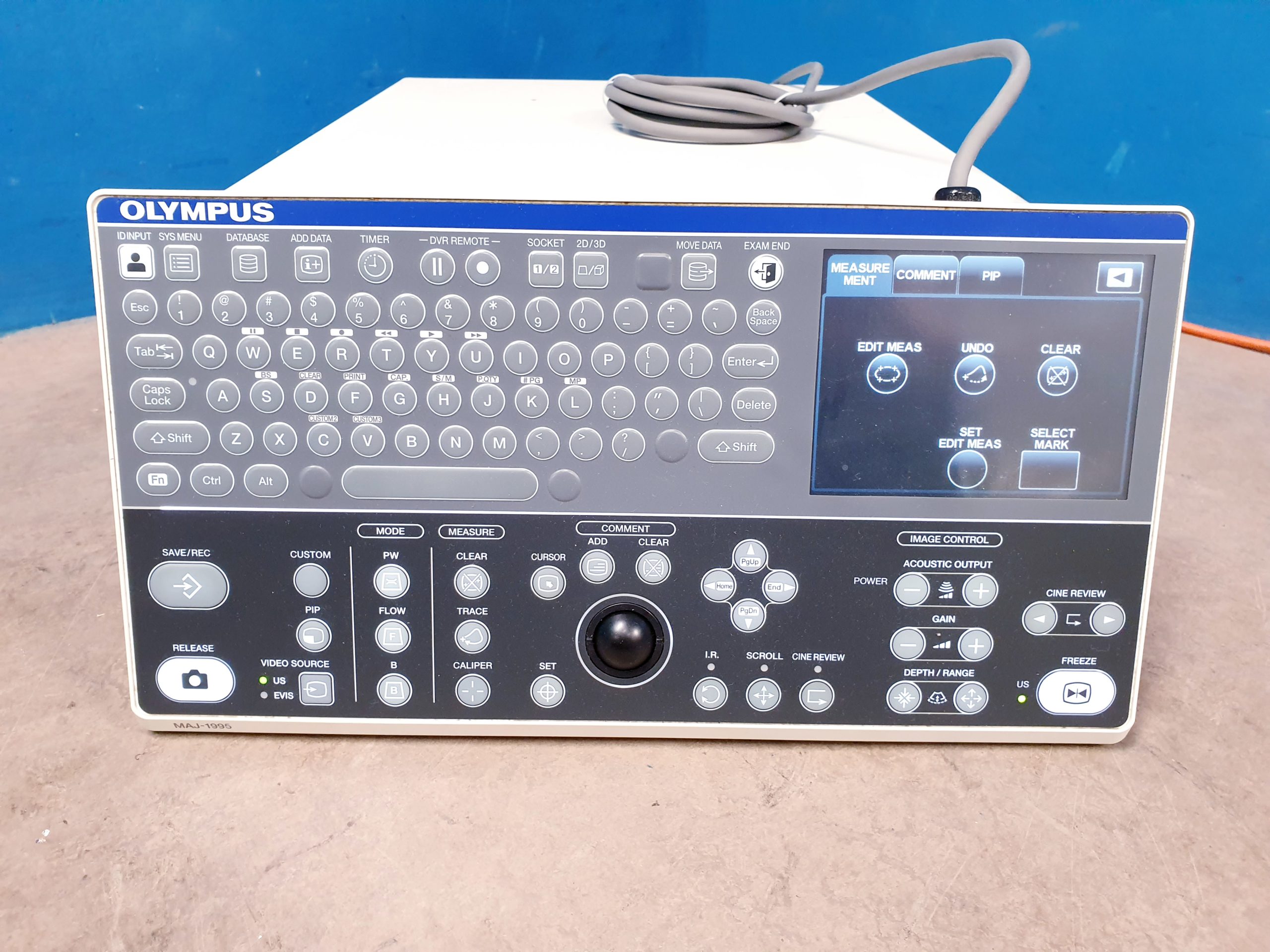 Olympus EVIS EUS EU-ME2 + Tastatur MAJ-1995 + MAJ-1720 kabel + MAJ-2056 Kabel thumbnail 33