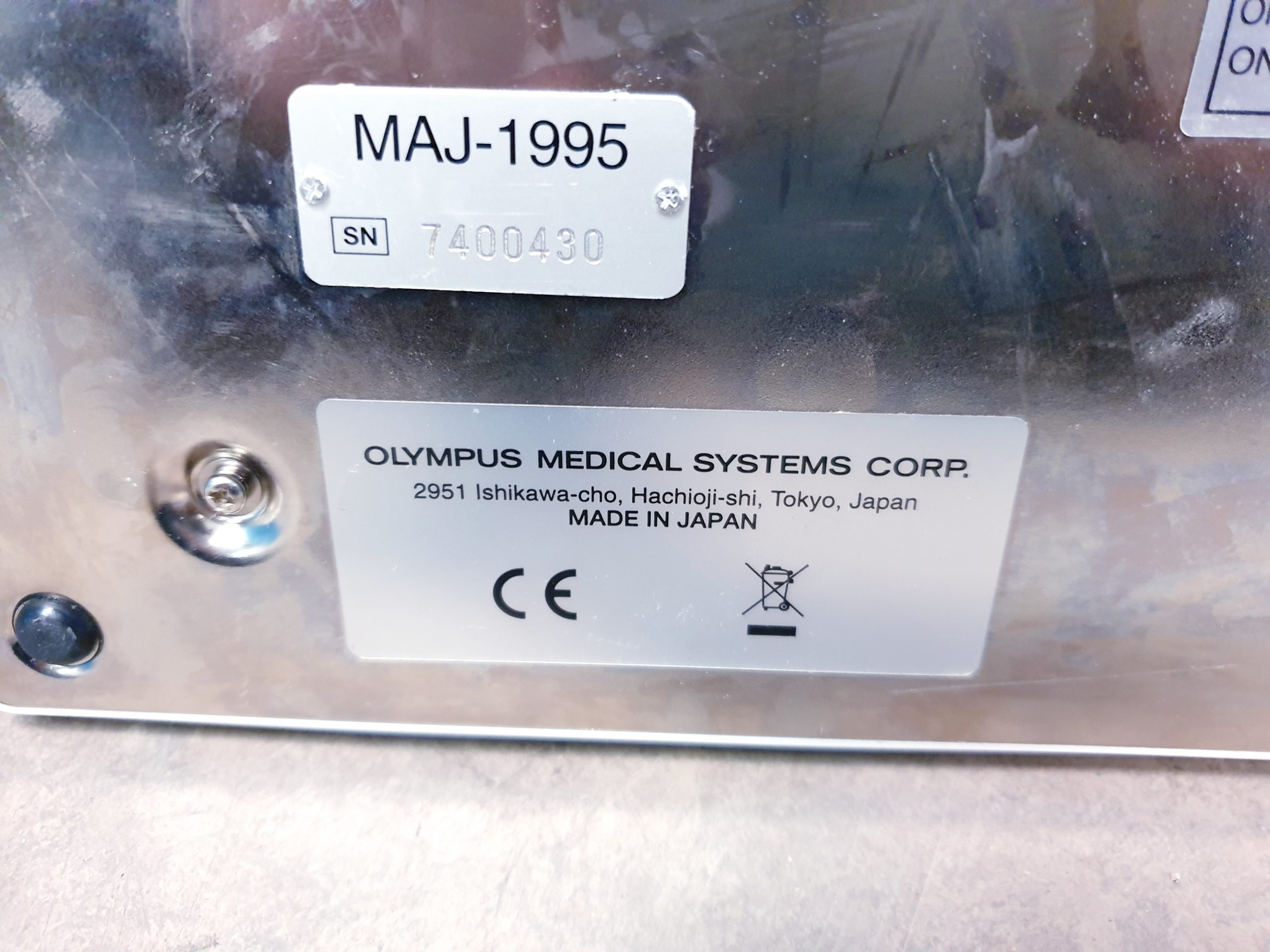 Olympus EVIS EUS EU-ME2 + Tastatur MAJ-1995 + MAJ-1720 kabel + MAJ-2056 Kabel thumbnail 35
