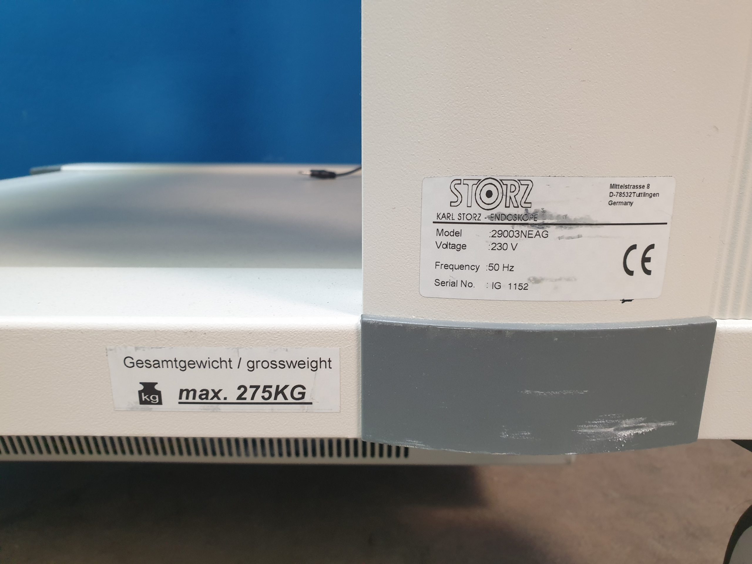 Karl Storz 29003NEAG Gerätewagen Endoskopie endoscopy Rollbar thumbnail 19