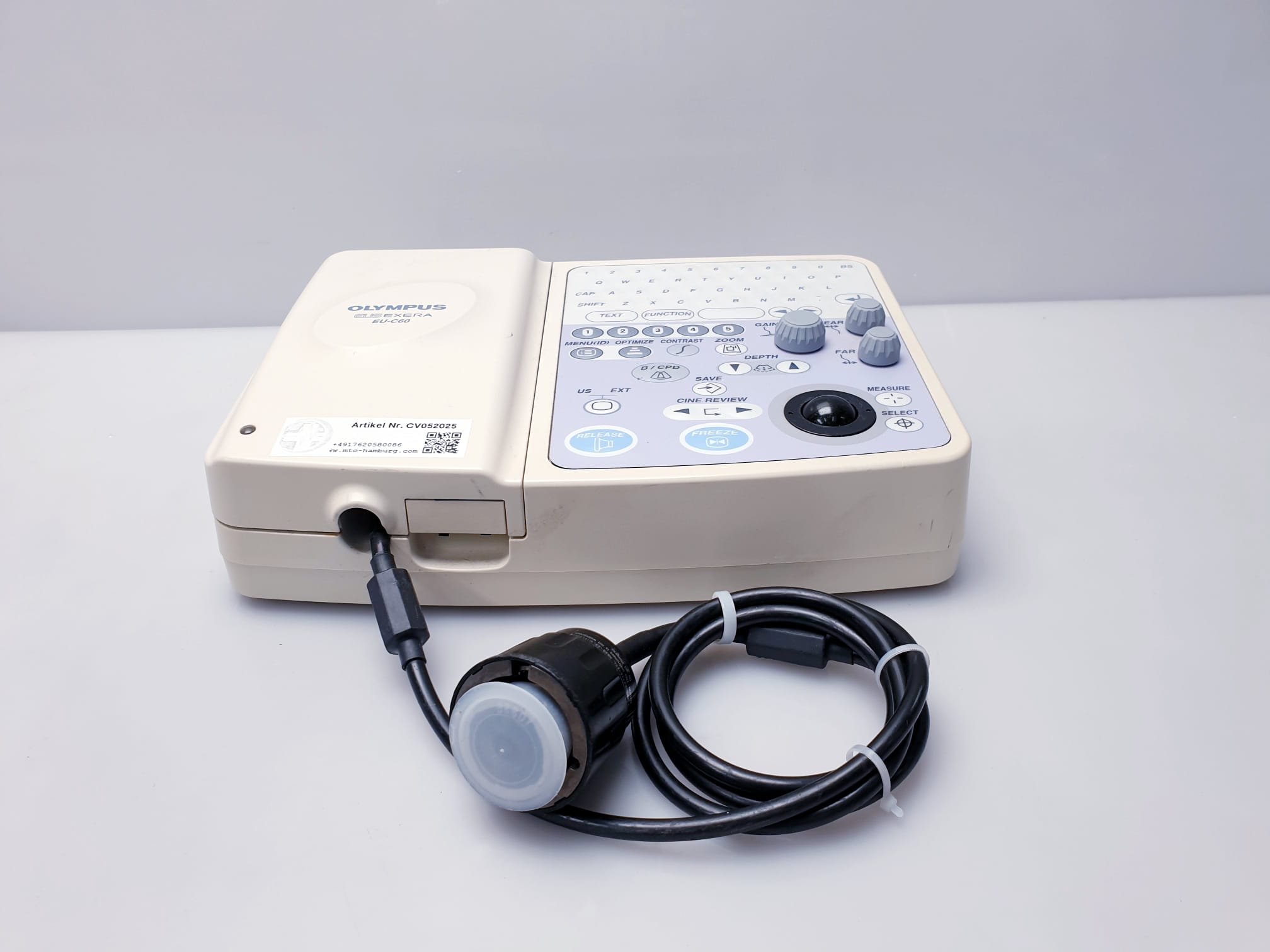 Olympus ELIS EXCERA EU-C60 + MAJ-1722 Ultrasound Video Cable — image 1 of 10
