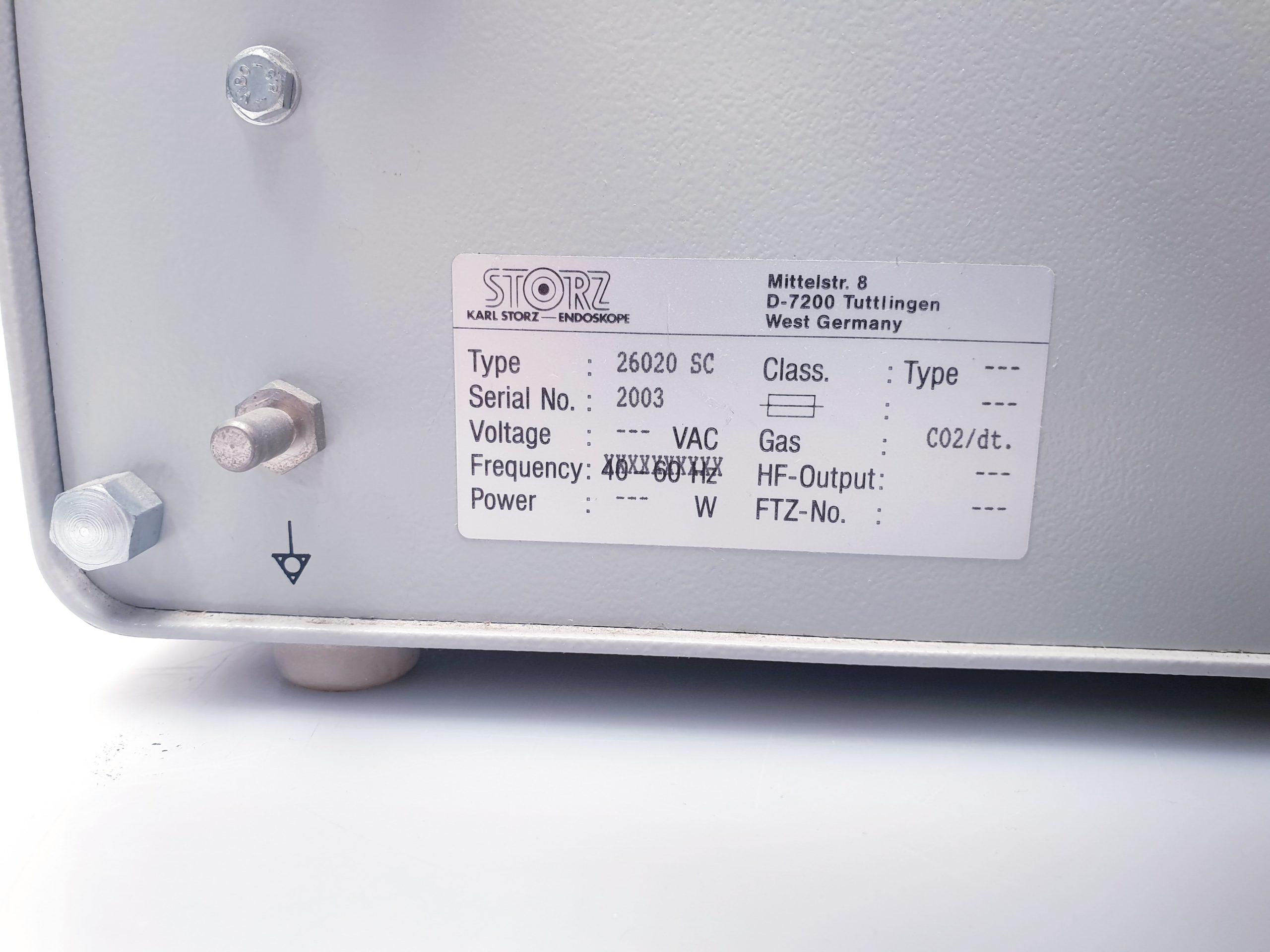 Karl Storz 26020 SC 26020S 26020 S Insufflator thumbnail 8