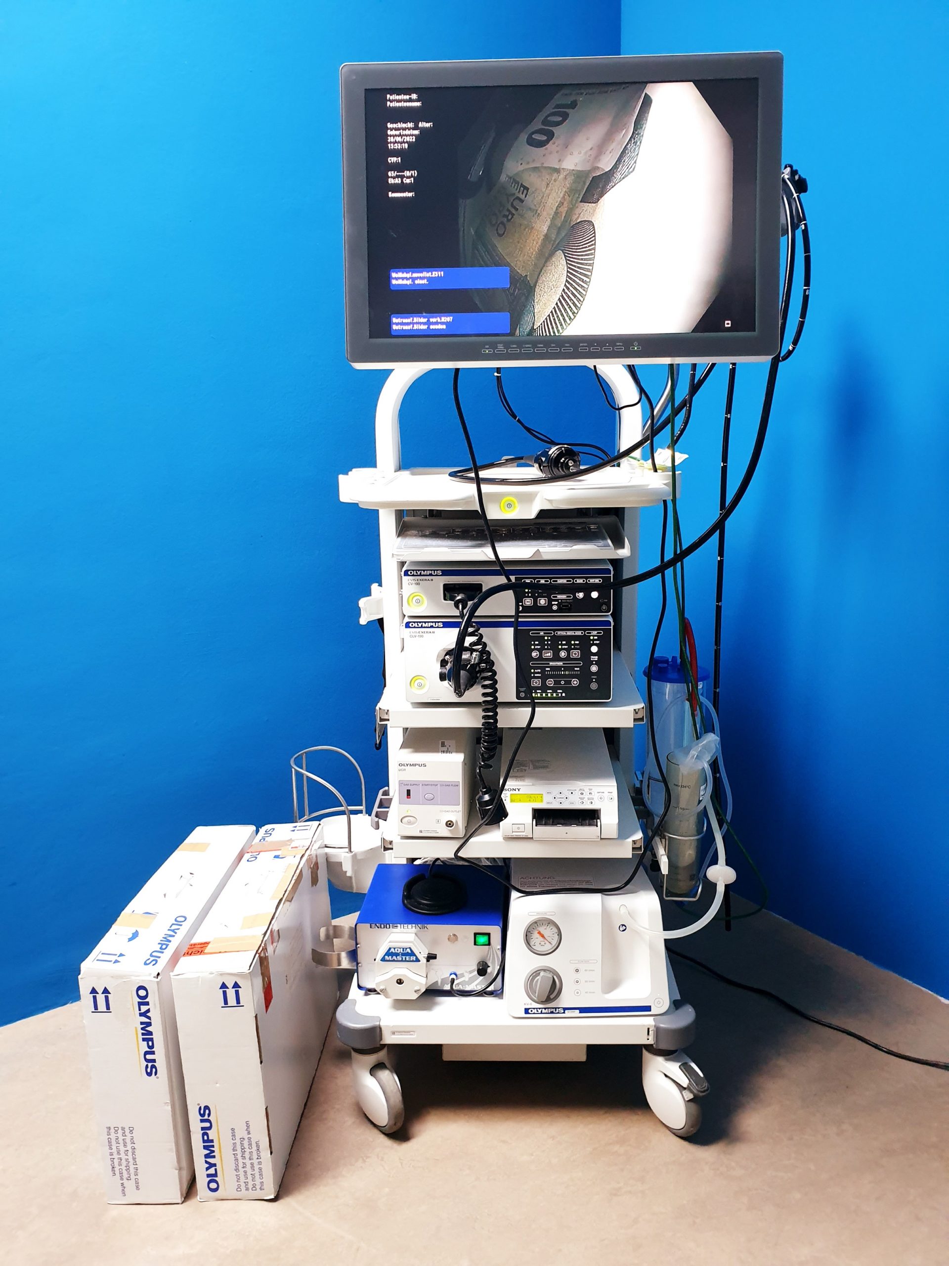 Olympus 190 System CV-190 – CLV-190 – Aqua Master – KV-6 – GIF-HQ190 – MAJ-1430 – CF-H190I – UCR – …. thumbnail 2