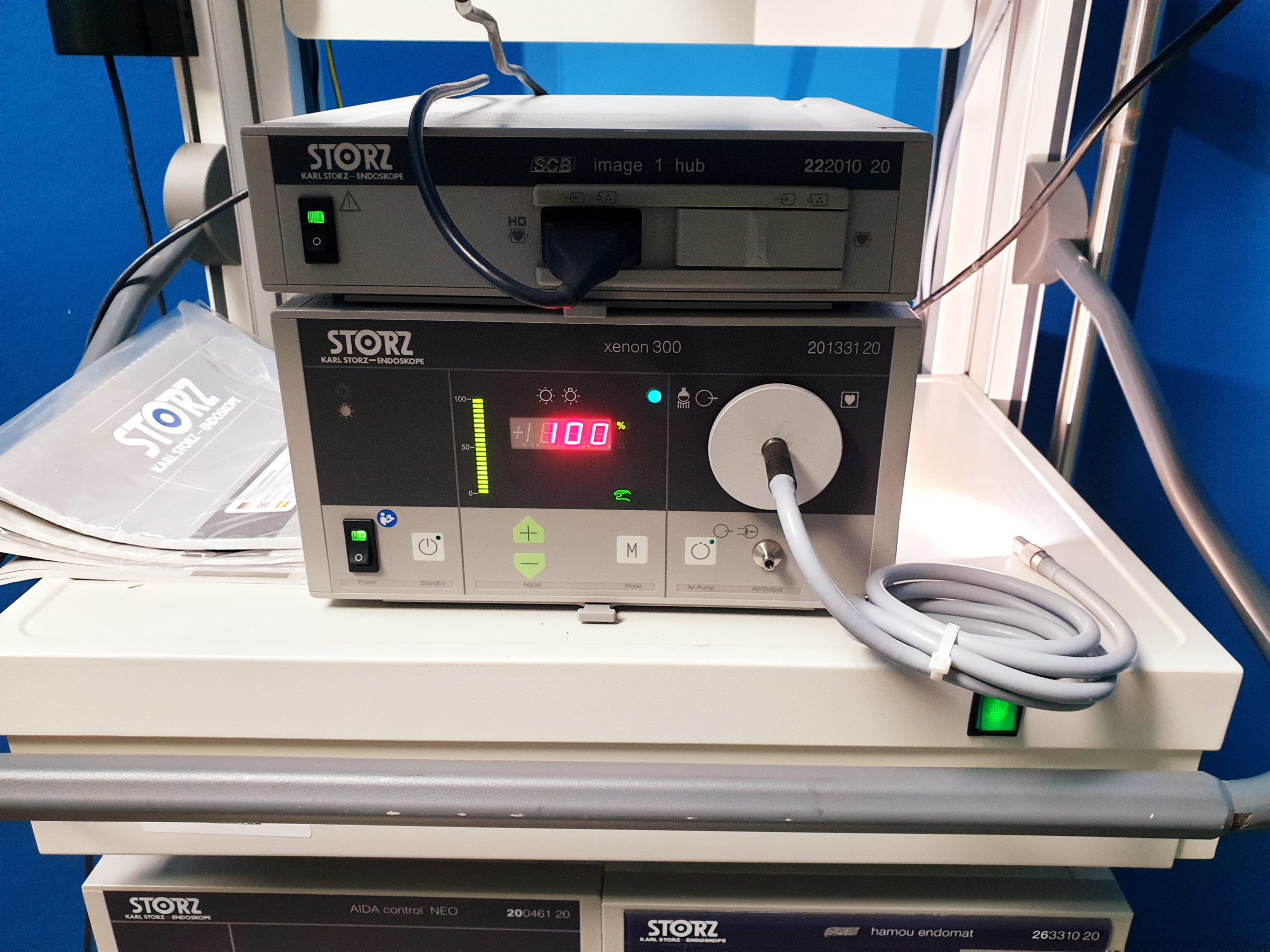 kARL Storz HD Turm SCB Image 1 HUB 222010 20 + HD3-Z + XENON 300 20133120 + Hamou Endoumat 263310 20 + Aida Control Neo 200461 20 + Arthopump Power 283407 20 + Verbrauchsmaterial thumbnail 3