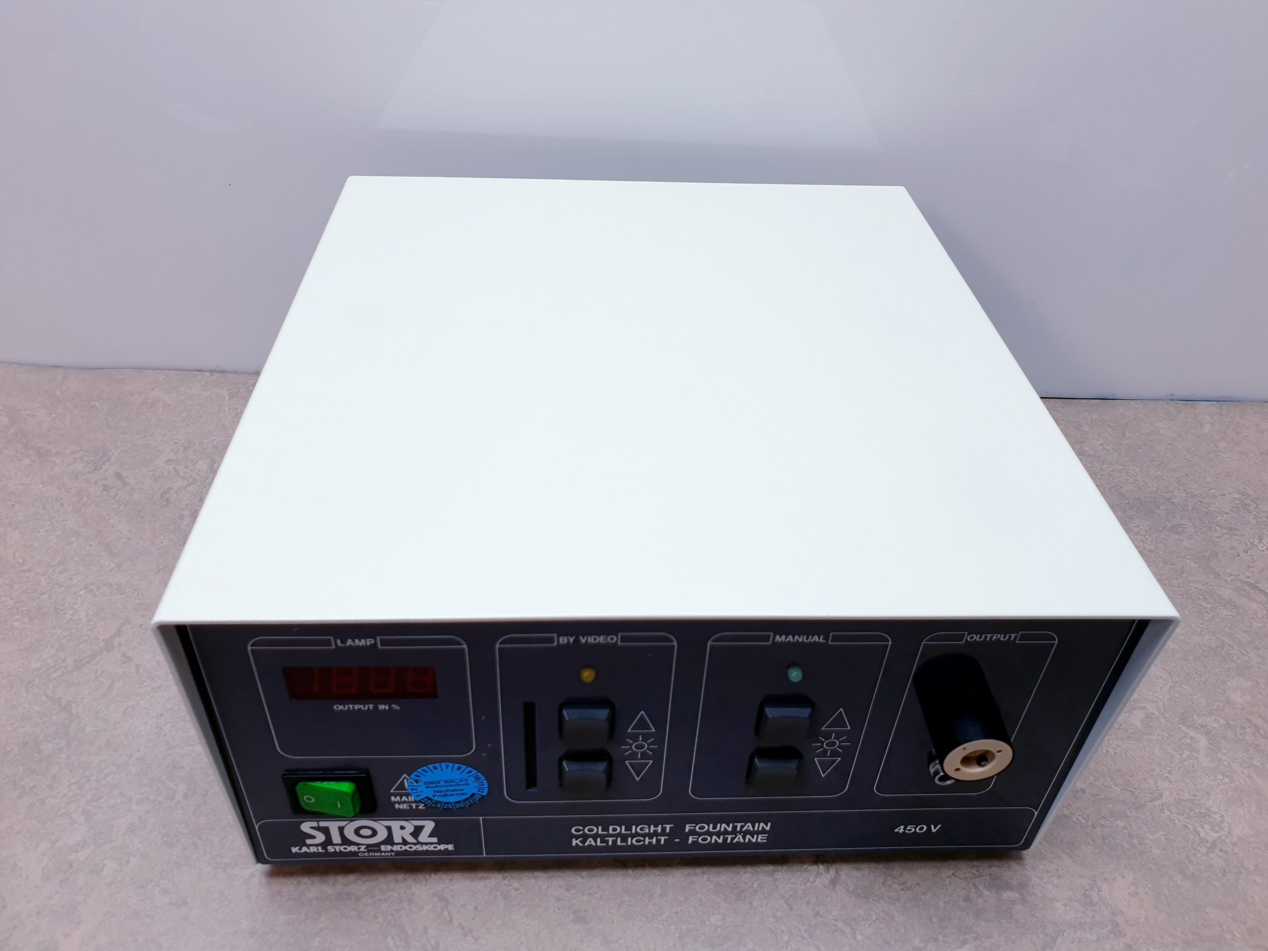Storz Typ 450BV Kaltlicht Fontäne Kaltlichtquelle Lichtquelle Coldlight Fountain thumbnail 7