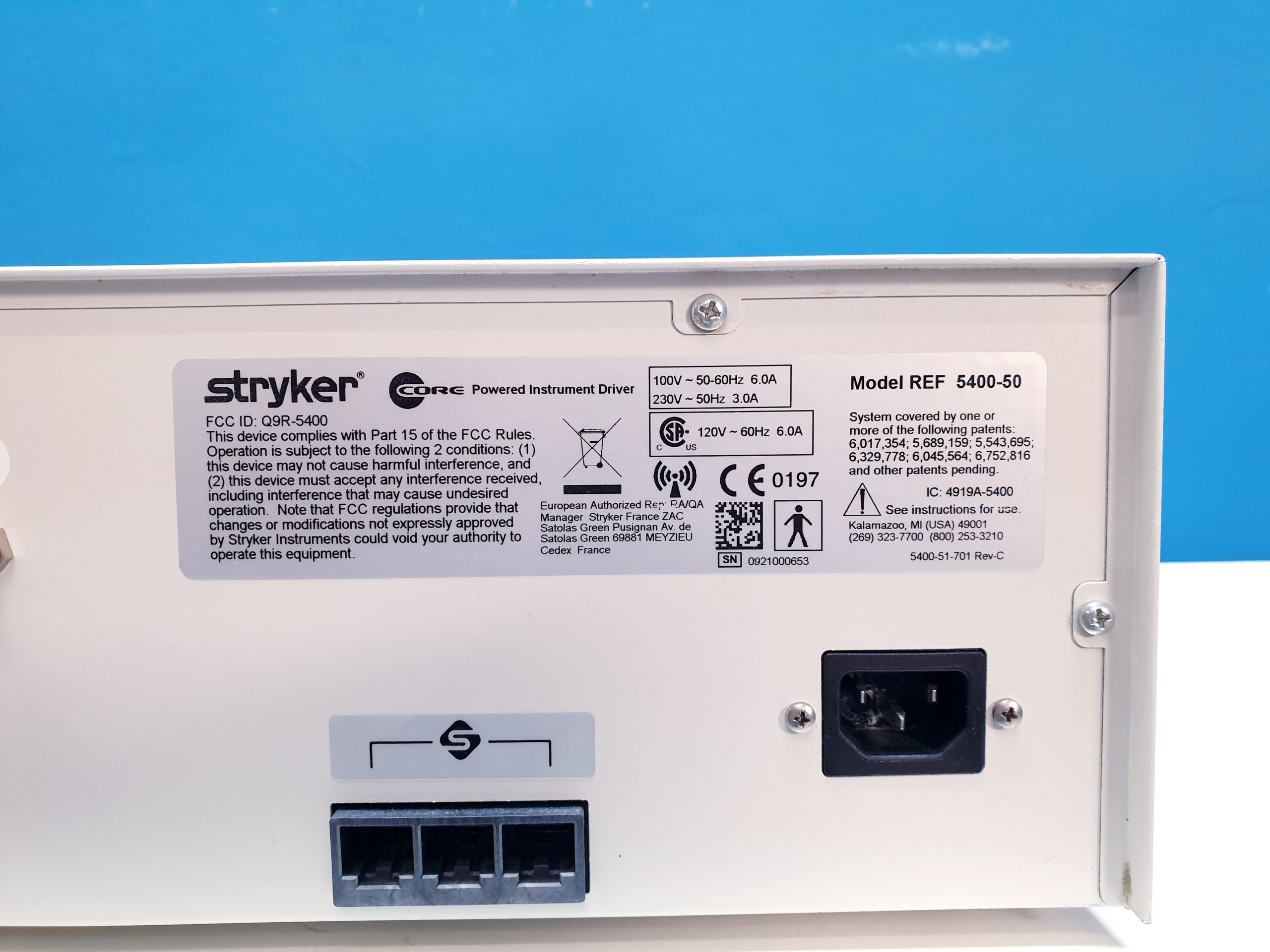 Stryker CORE 5400-50- Konsole Shaver thumbnail 8