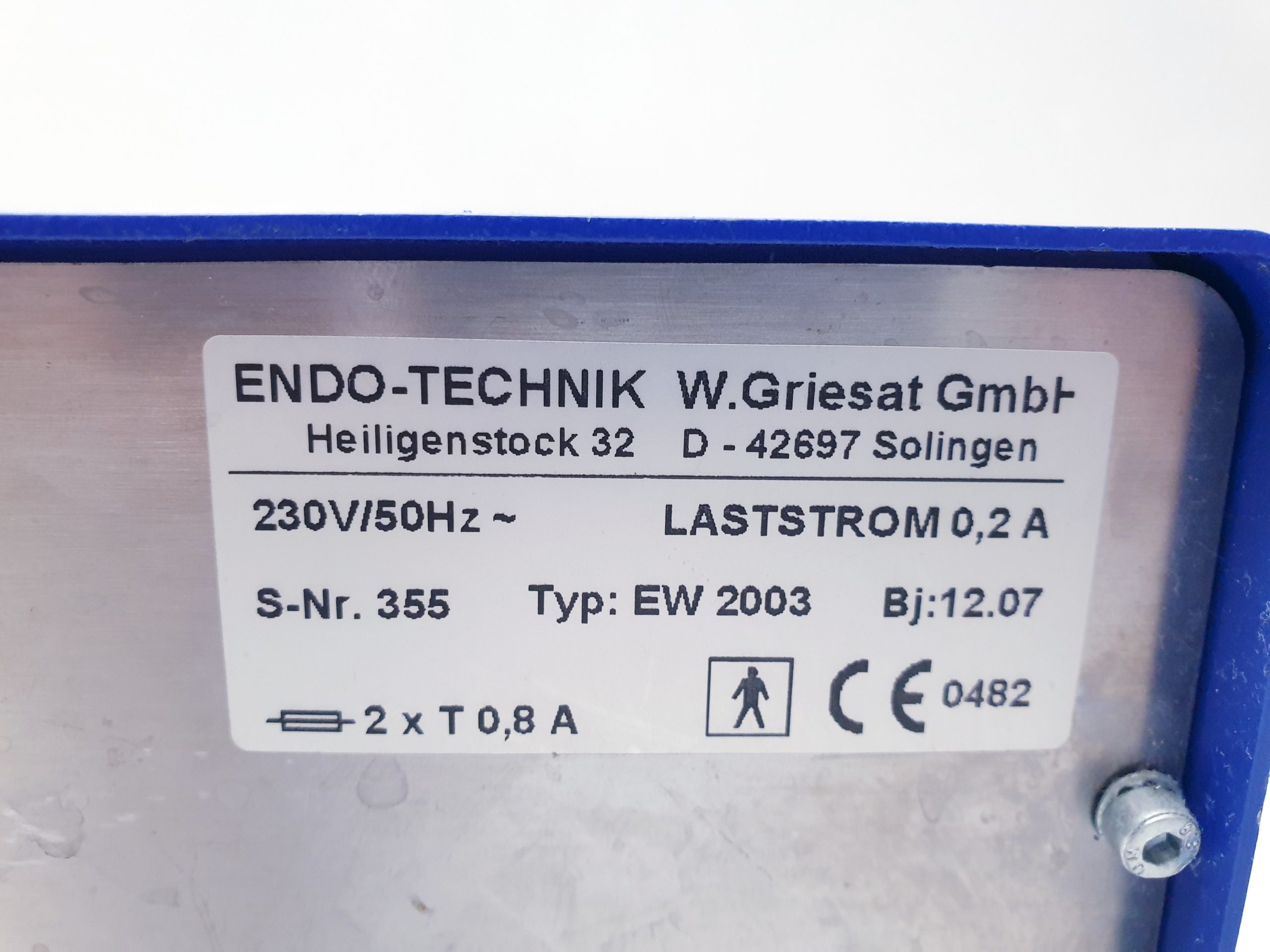ENDO-TECHNIK – Aqua Master EW 2003 Endo washer thumbnail 26
