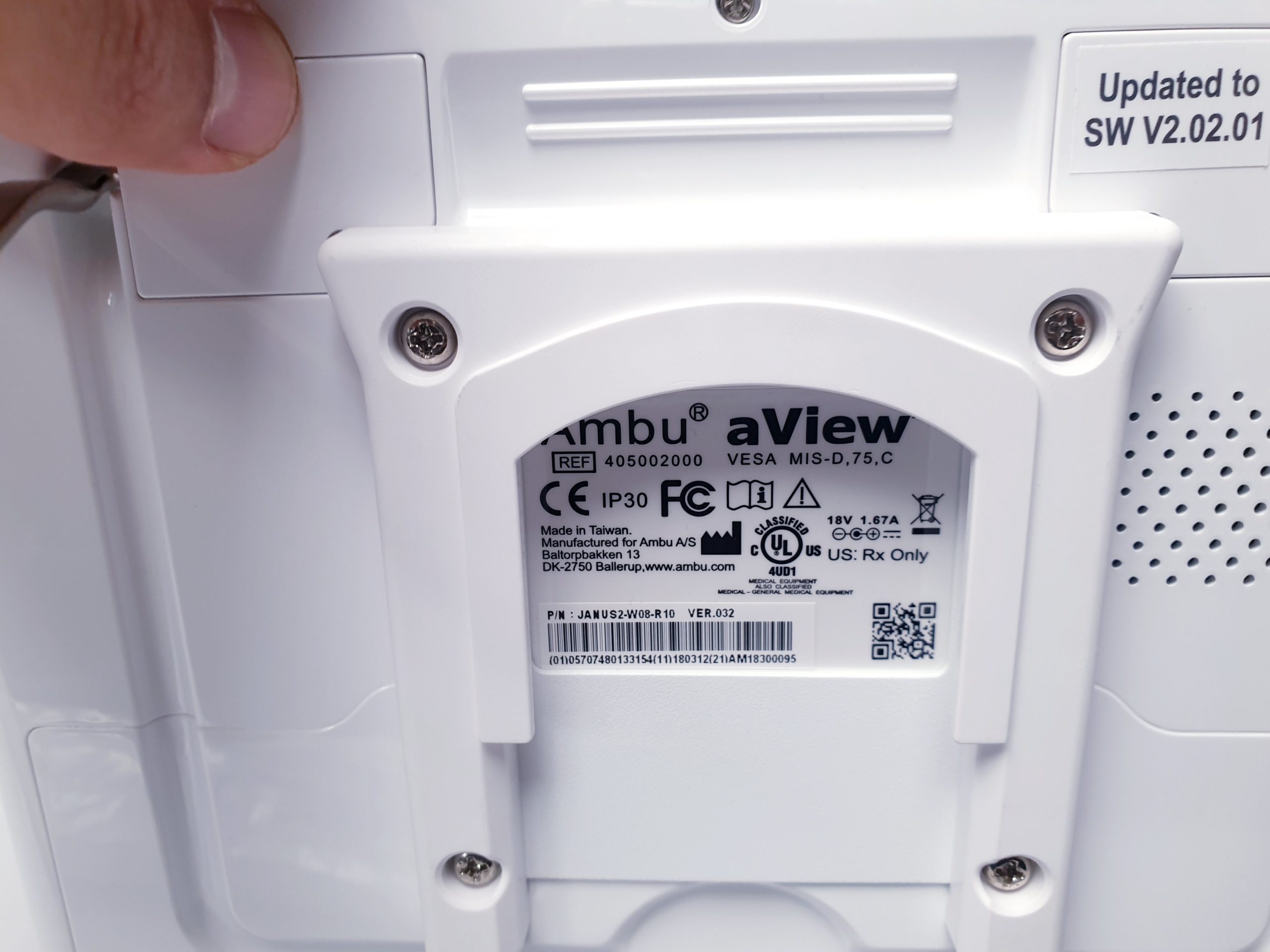 Ambu aView 405002000 Endoscopy Display Monitor thumbnail 11