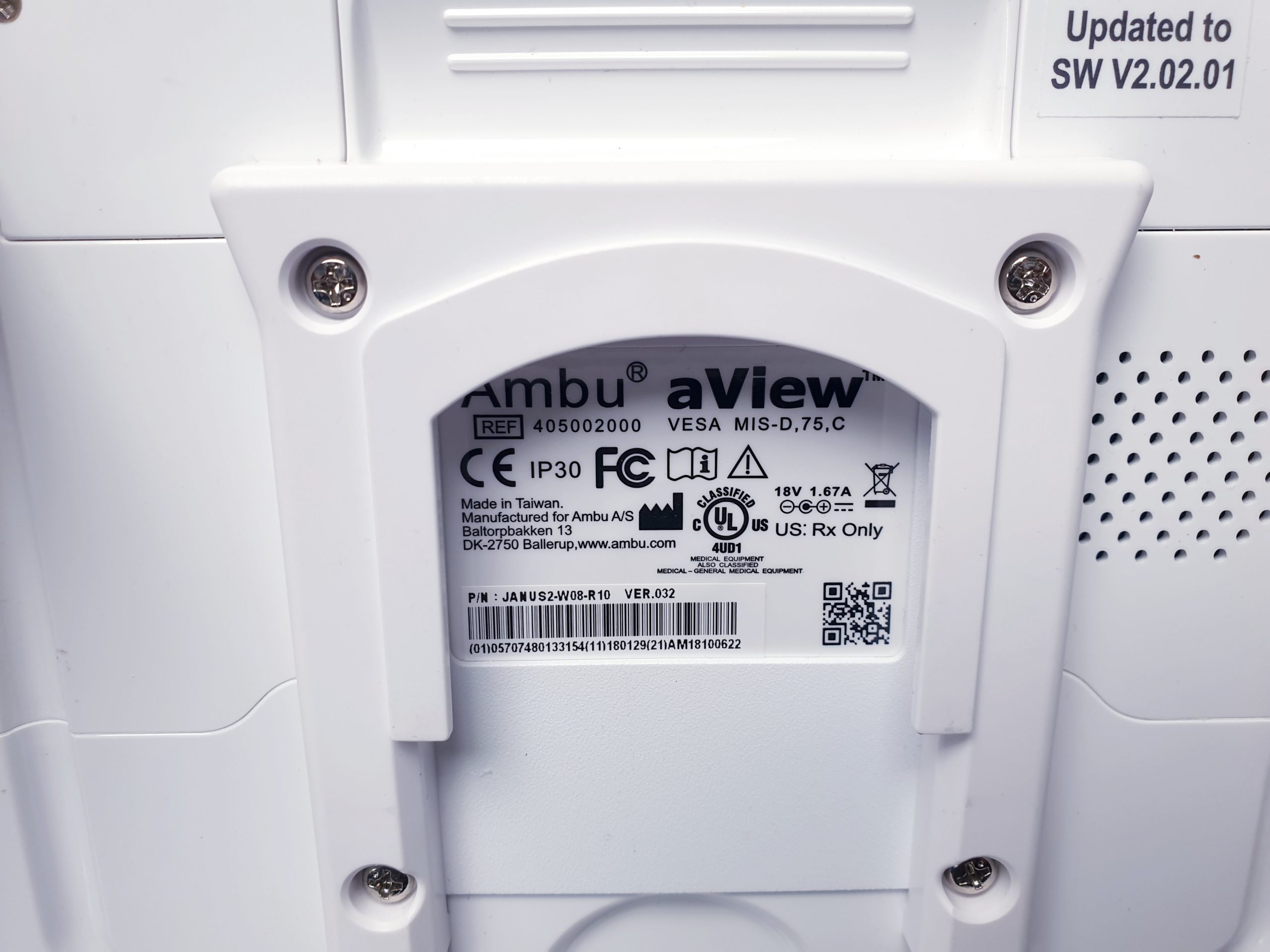 Ambu aView 405002000 Endoscopy Display Monitor thumbnail 12