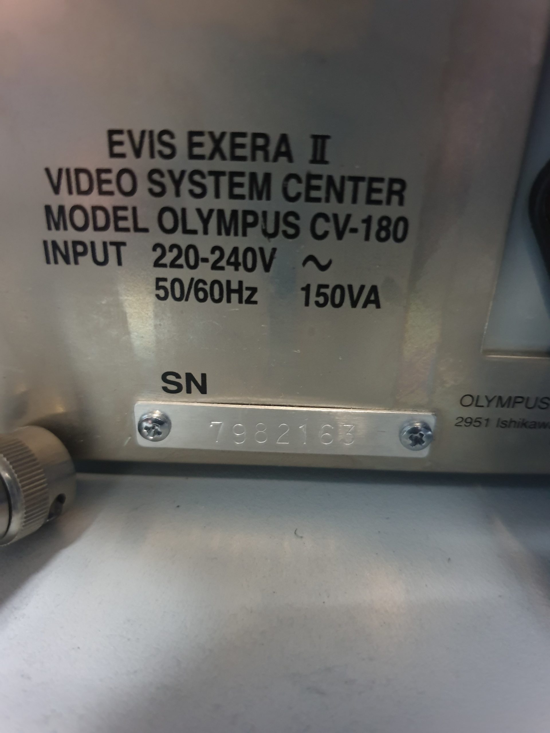 Olympus Turm CV-180 + HDTV Kopf + CLV-S40 + OEV-191H + UHI-3 + Turm thumbnail 13
