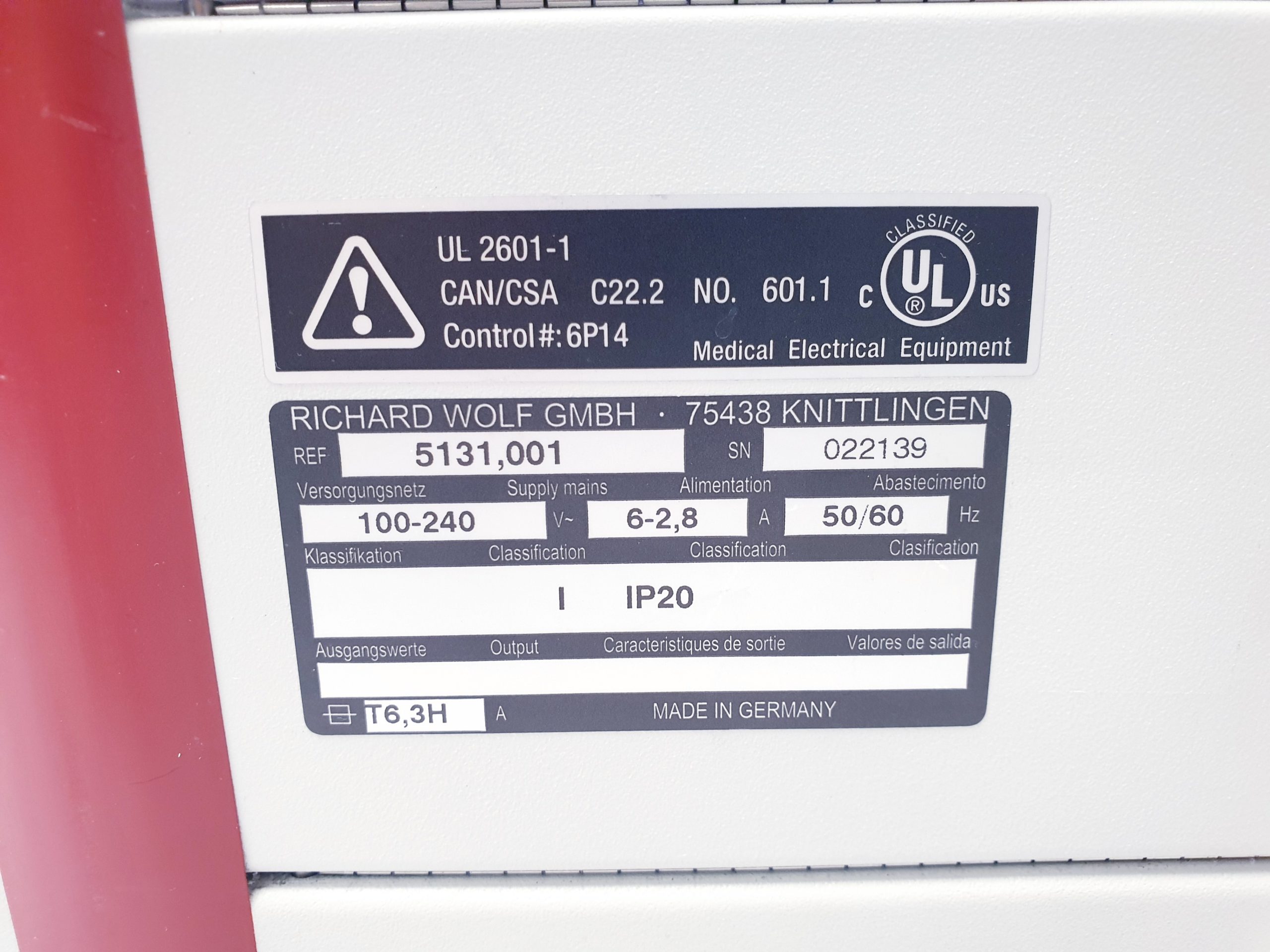 Richard Wolf 5131 AutoLP – Lichtquelle thumbnail 4