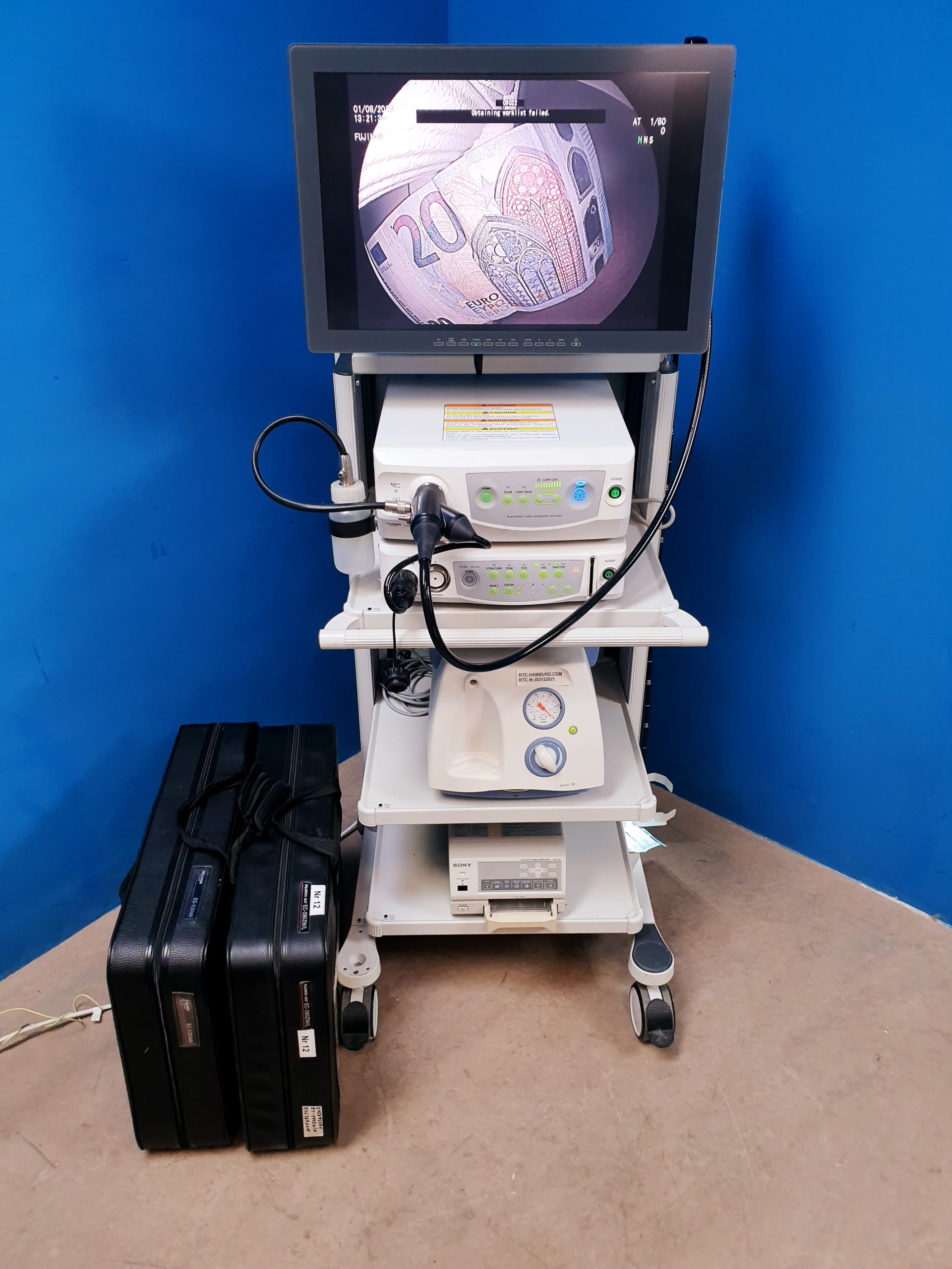Fujinon XL-4450 VP4550HD EG-590WR- EC-590ZW M Turm thumbnail 4