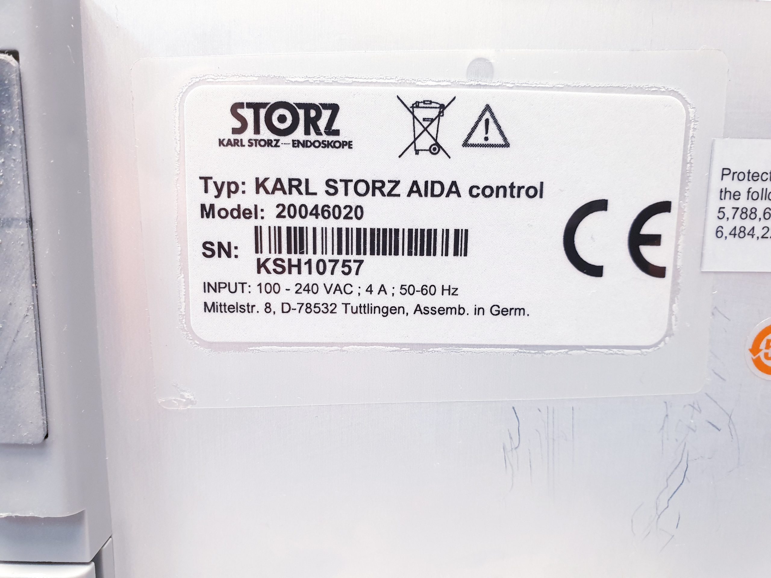 KARL STORZ 200460 20 20046020 AIDA control II thumbnail 5