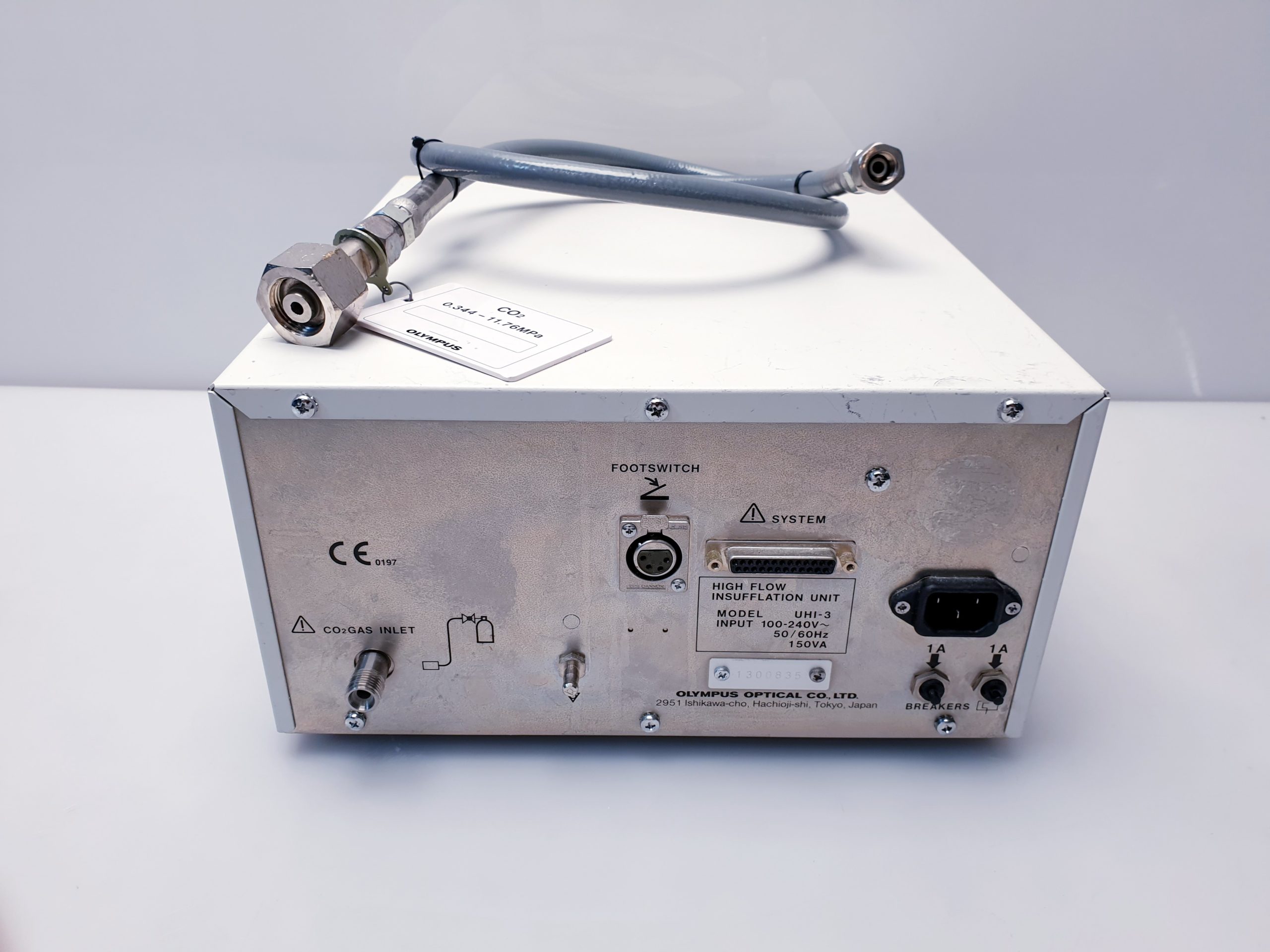 Olympus UHI-3 UHI3 UHI 3 Insufflator Endoscopy-35L Insufflator thumbnail 3