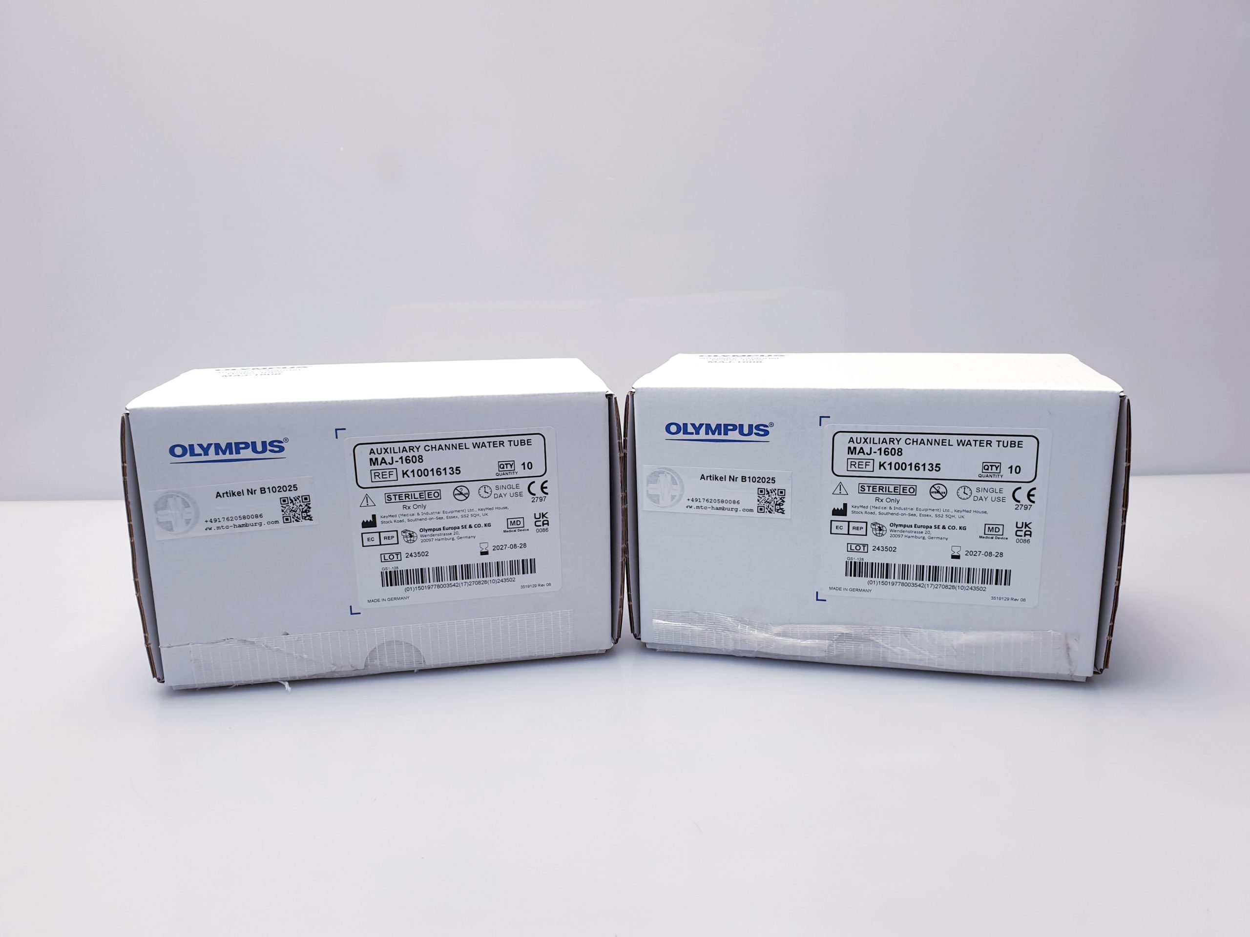 10 x Olympus MAJ-1608 Instr Channel Water Tube OFP-2 Biopsy Irrigator thumbnail 2