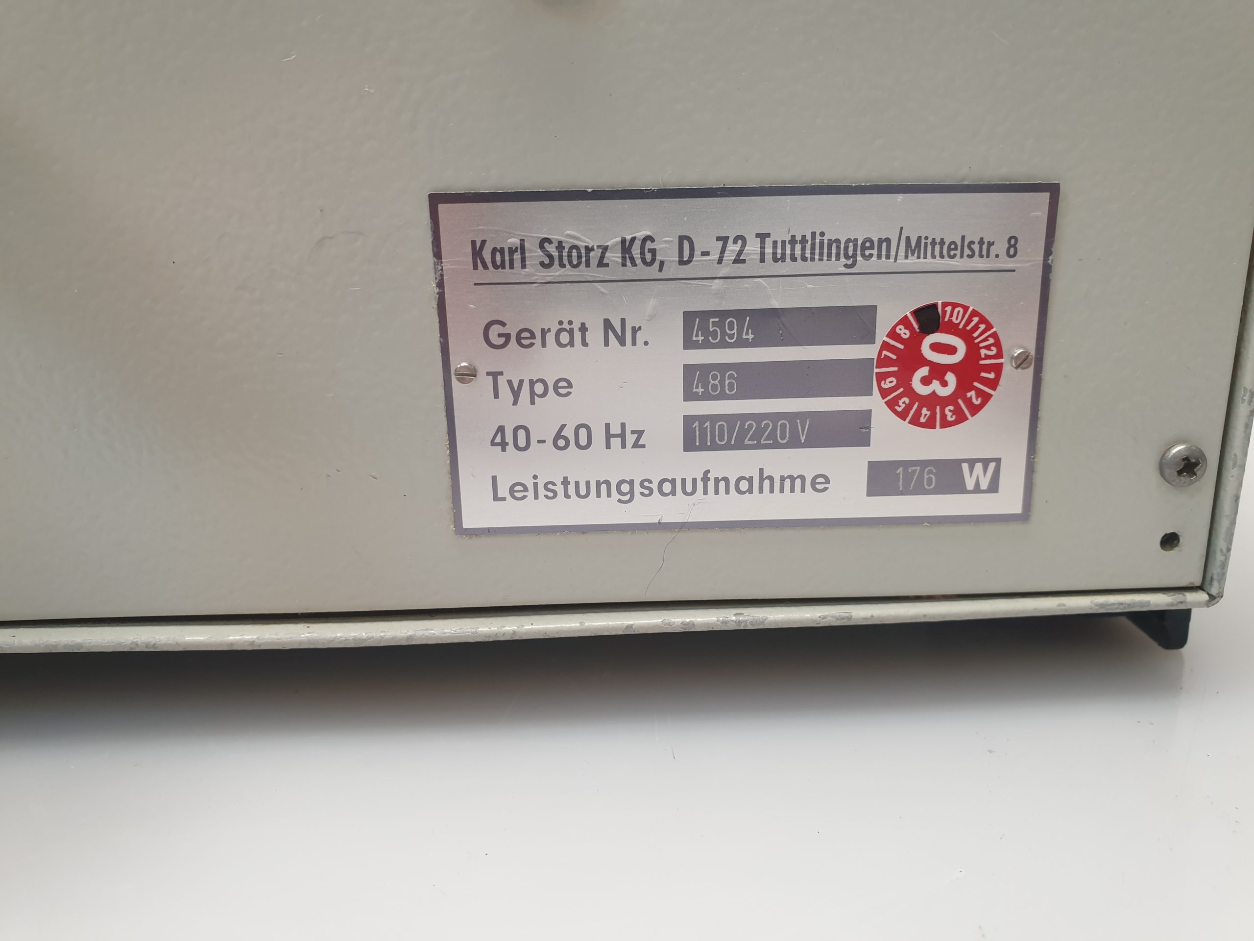 STORZ 486 Kaltlicht-Fontäne Lichtquelle thumbnail 6