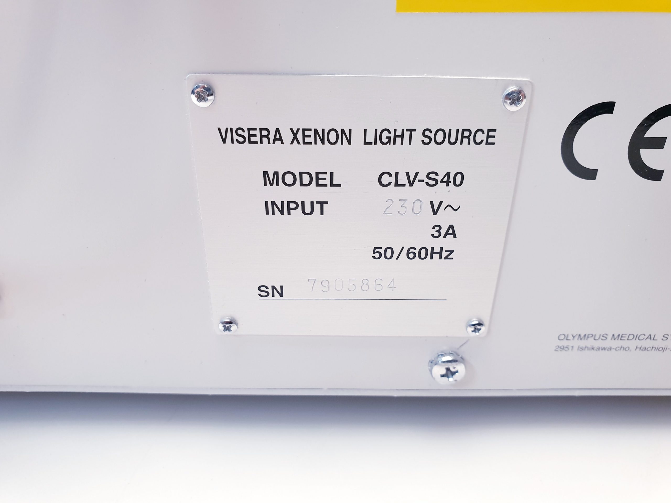 Olympus Visera CLV-S40 Xenon Kaltlichtquelle thumbnail 7