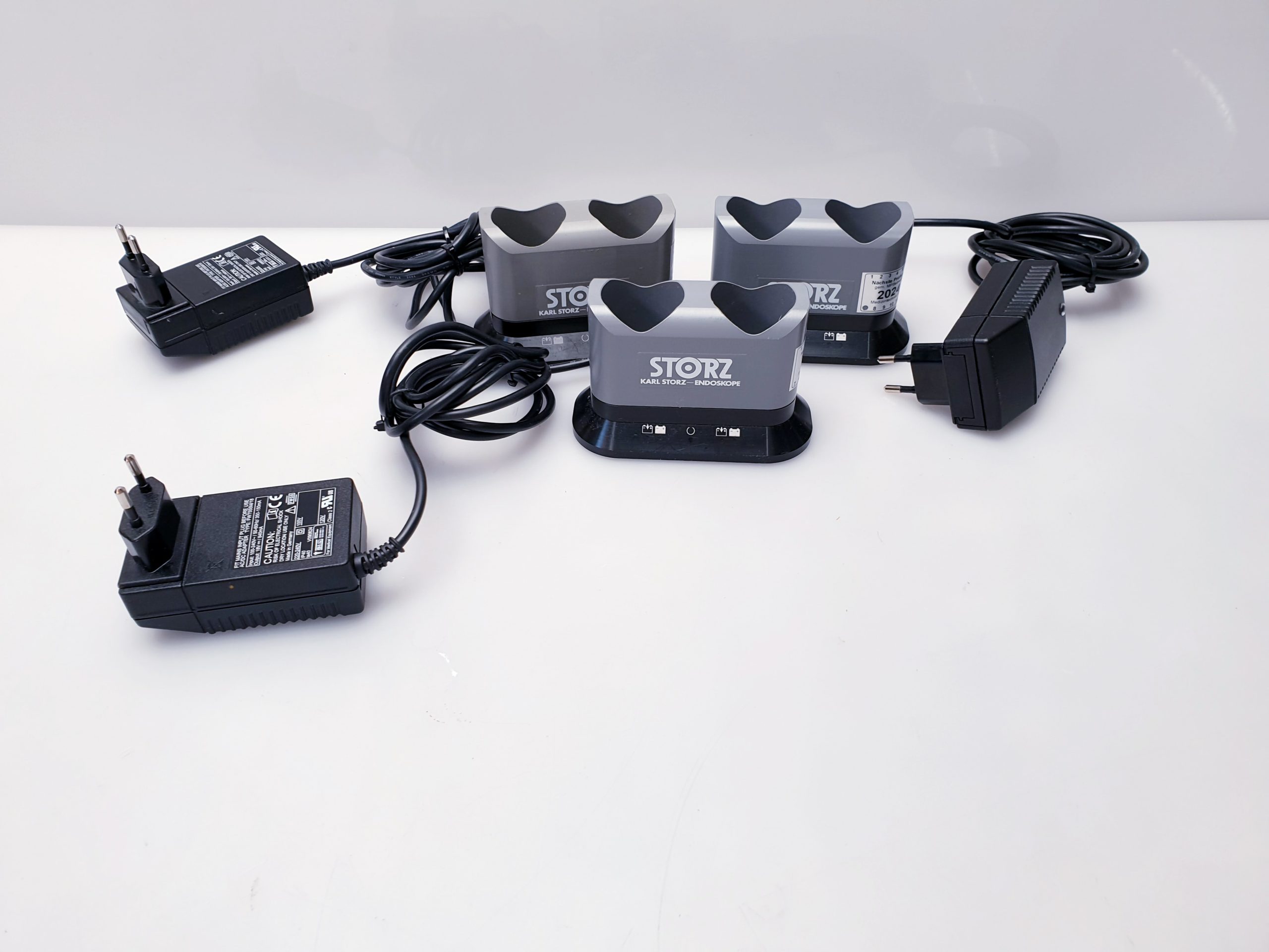 Karl Storz 8546LE 8546 LE1 Inductive Charging Unit Dual Battery with AC Adapter thumbnail 2