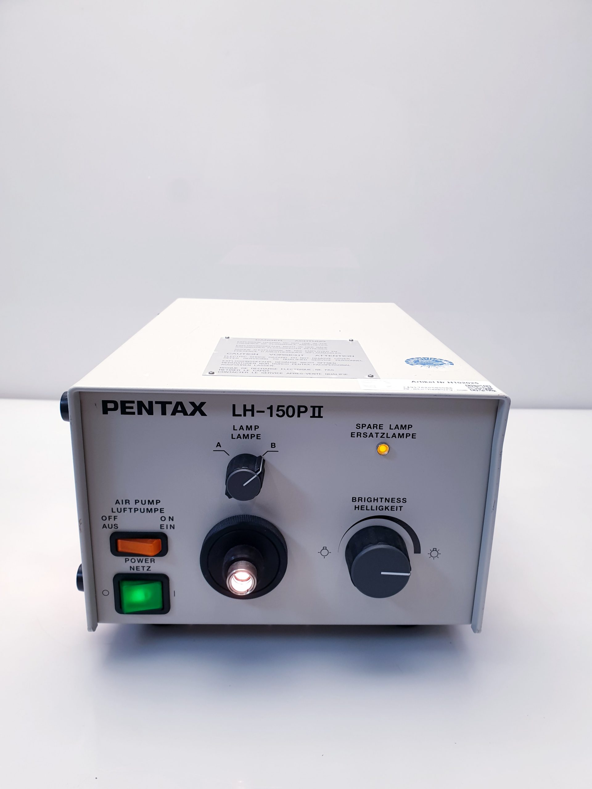 Pentax LH-150 P II Kaltlichtquelle mit Pumpe thumbnail 2