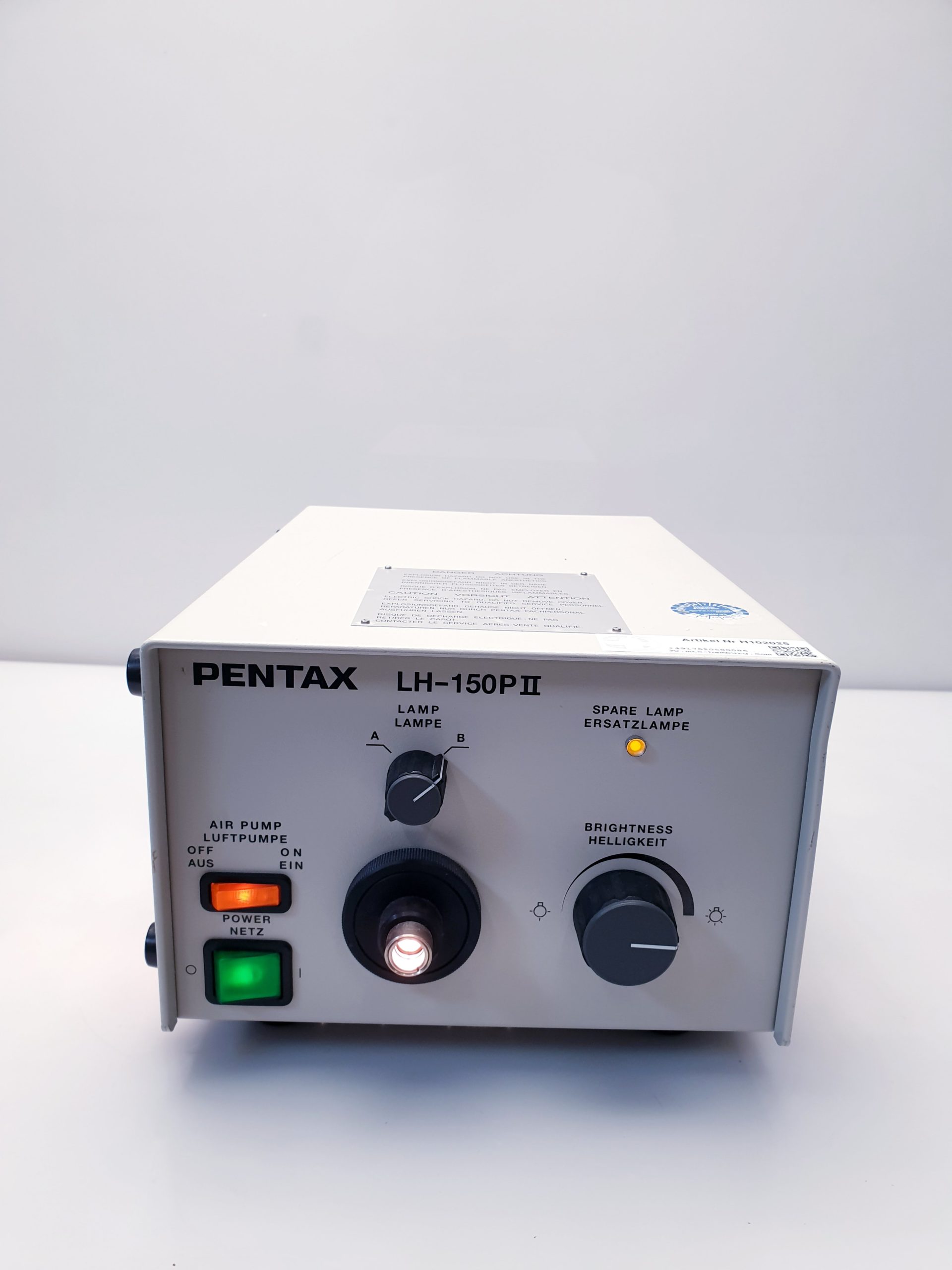 Pentax LH-150 P II Kaltlichtquelle mit Pumpe thumbnail 3
