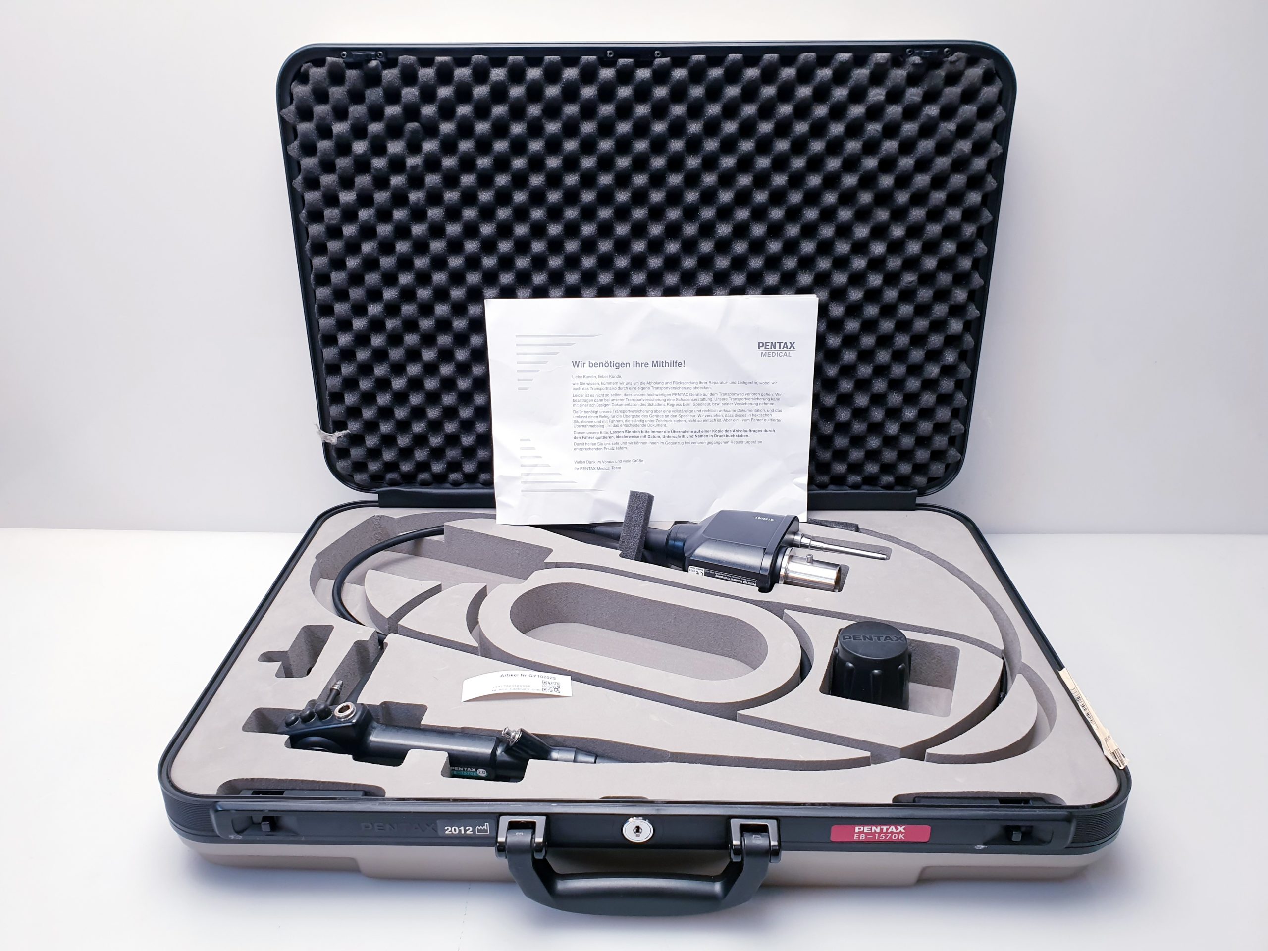 Pentax EB-1570K HD Video Bronchoscope Endoscopy thumbnail 15