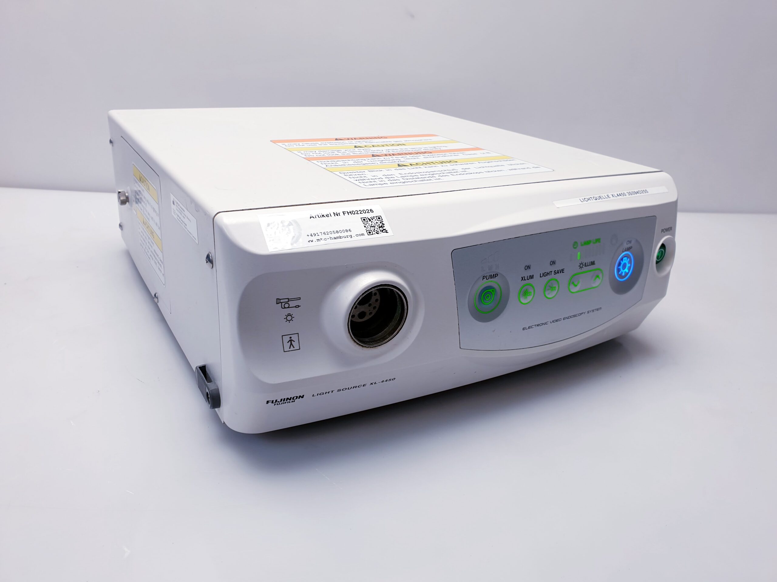 Fuji Fuifilm XL-4450 Light Source Electronic Video Endoscopy System thumbnail 12