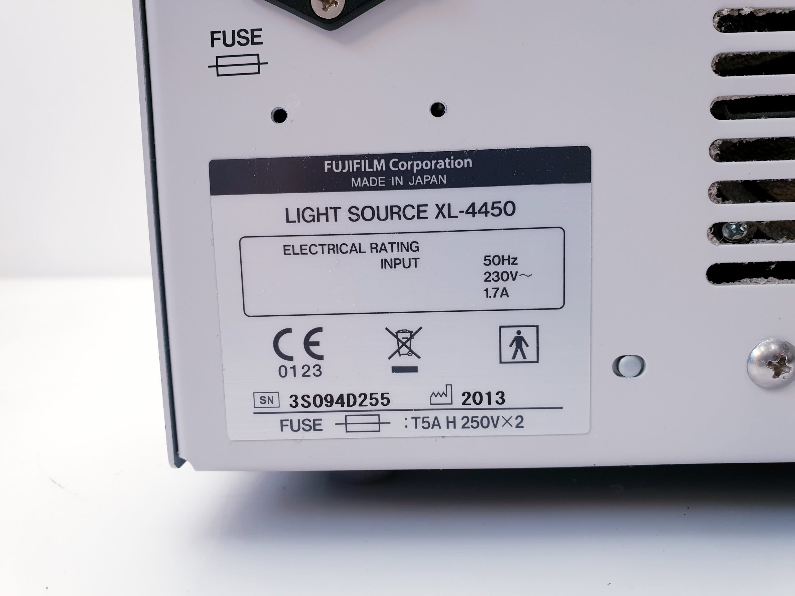Fuji Fuifilm XL-4450 Light Source Electronic Video Endoscopy System thumbnail 16
