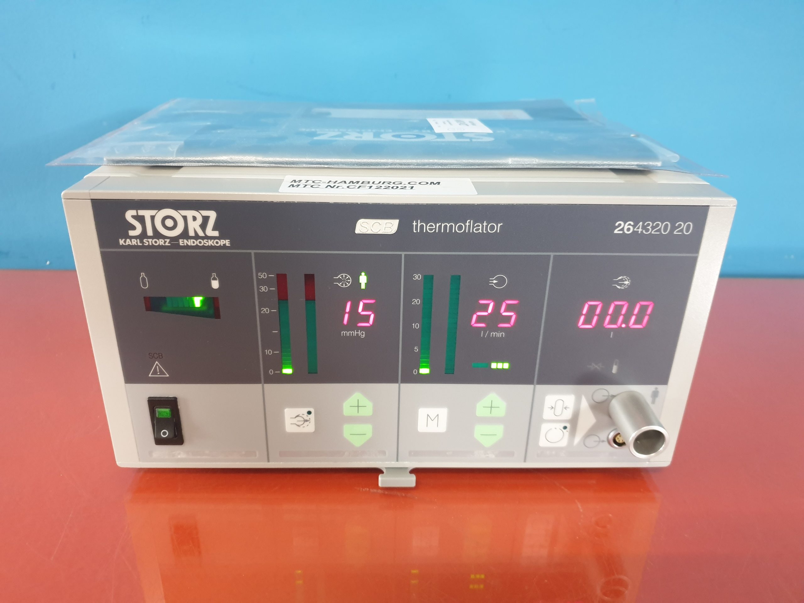 Storz 264320 20 // 26432020 Thermoflator SCB Insufflator thumbnail 2
