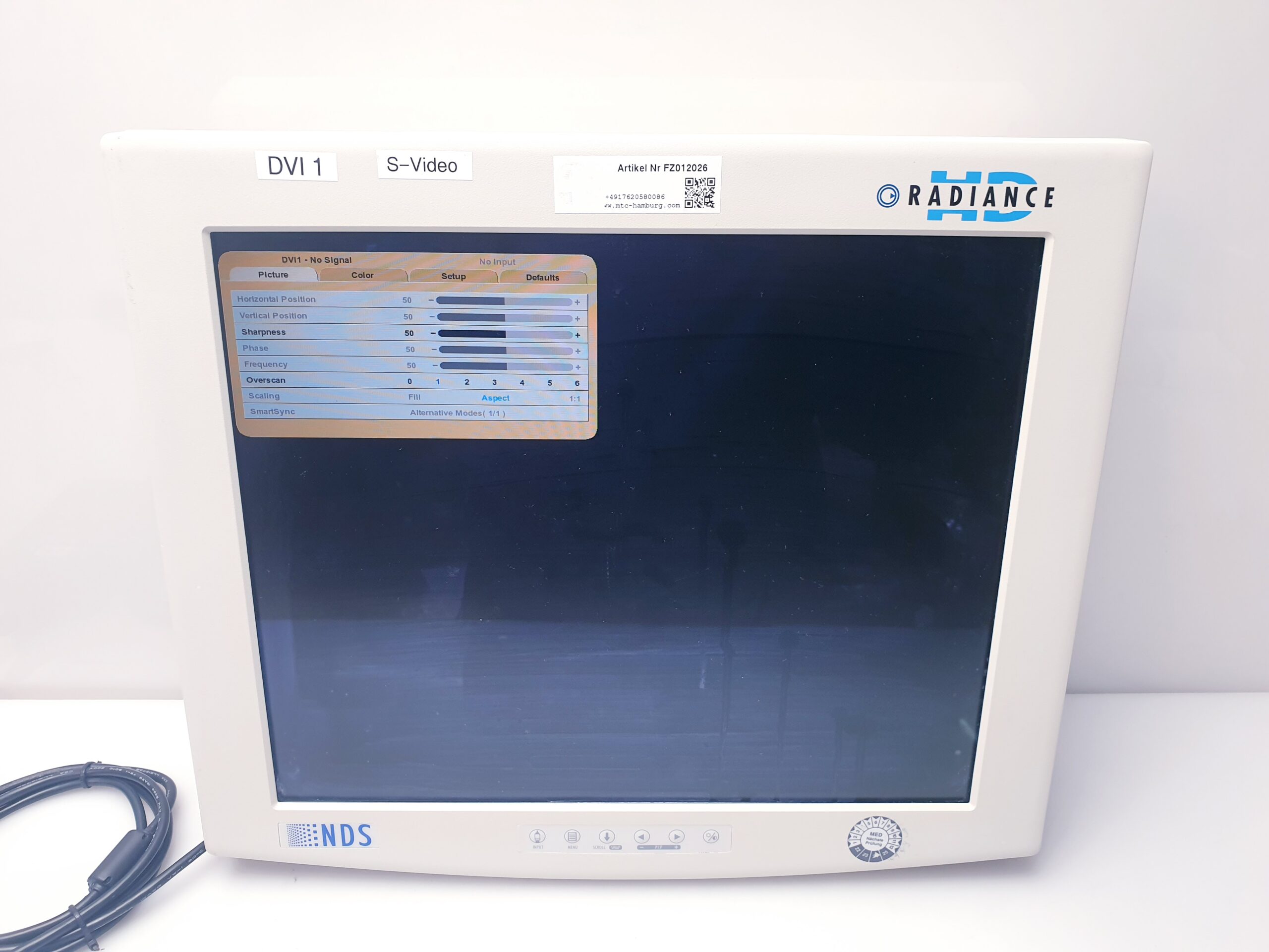 NDS SC-SX19-A1511 NDS Medical Display Monitor thumbnail 22