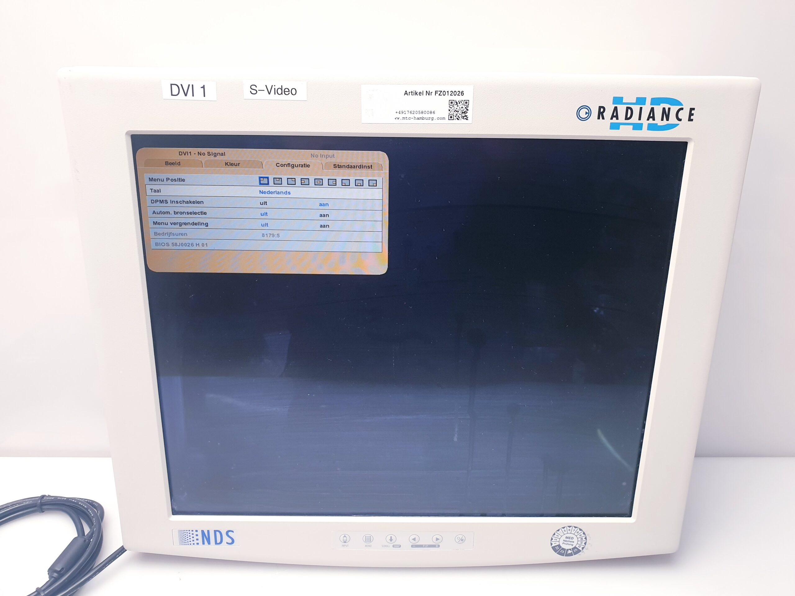 NDS SC-SX19-A1511 NDS Medical Display Monitor thumbnail 25
