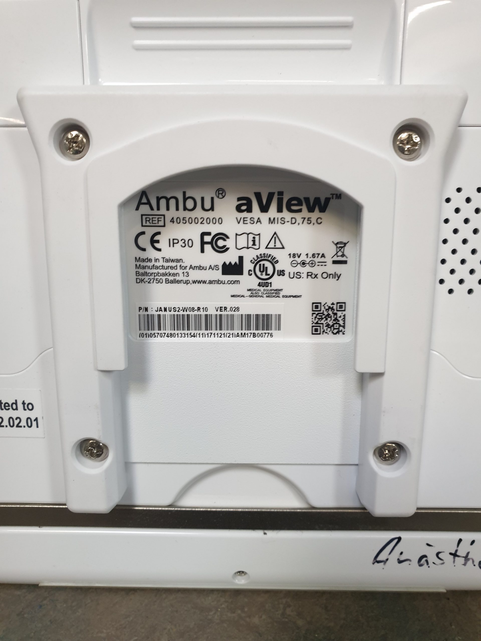 Ambu aView 405002000 Portable endoscope Monitor thumbnail 7