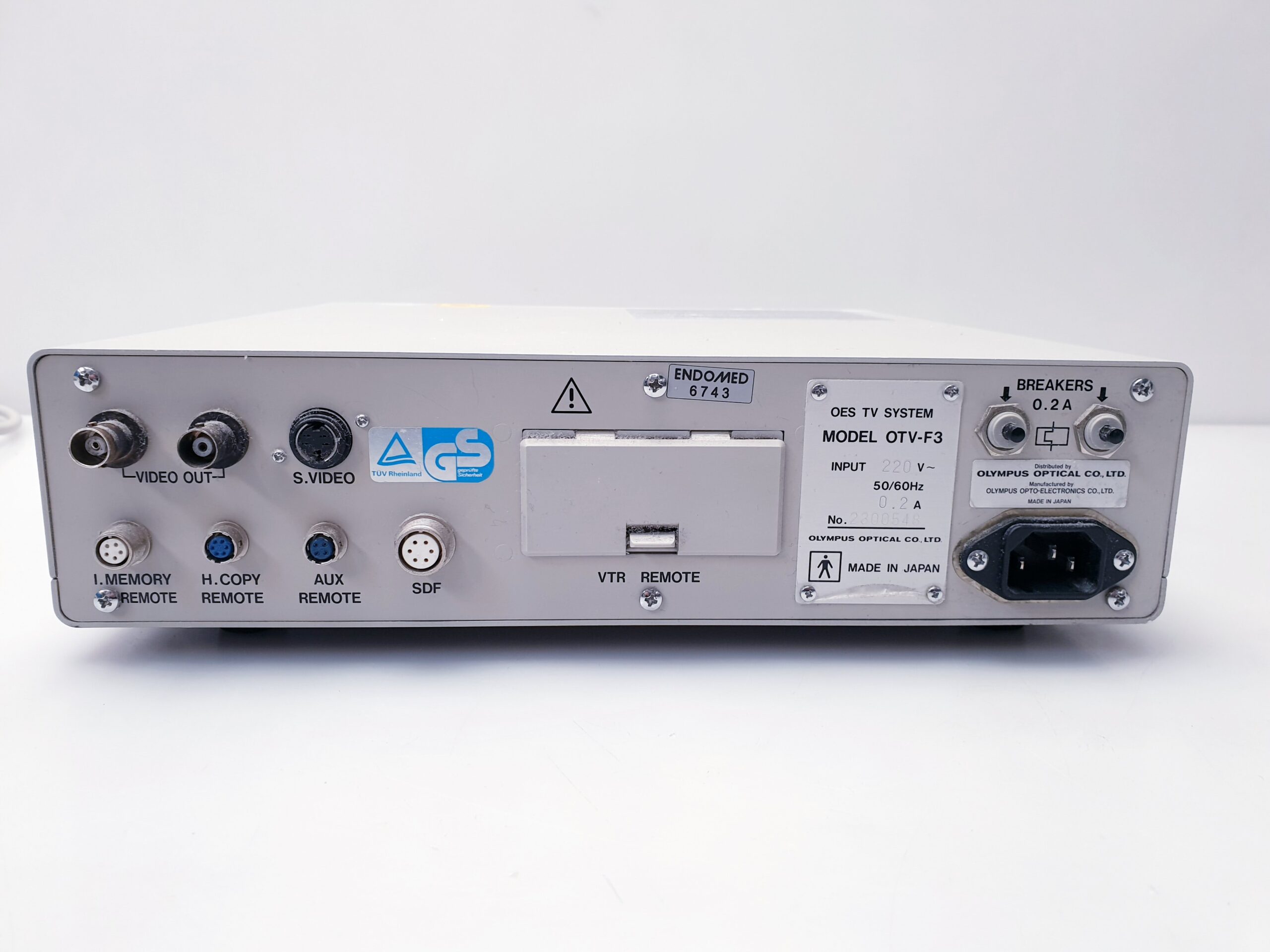 OLYMPUS OTV-F3 OTVF3 OTV F3 Color Video Camera Controller mit KameraKopf thumbnail 14