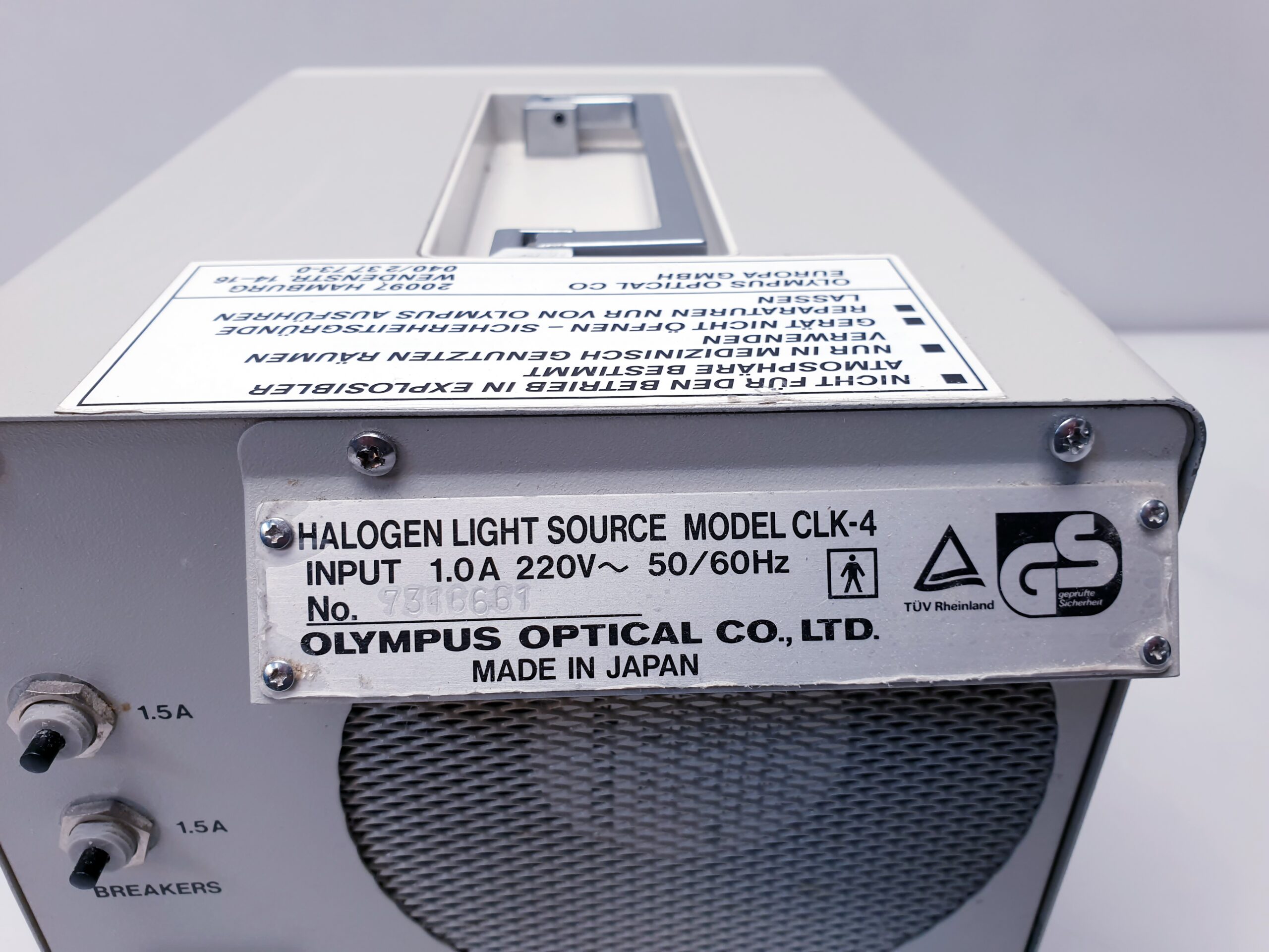 Olympus CLK-4 CLK4 CLK 4 Kaltlichtquelle – Halogen Kaltlampe CLK-4 thumbnail 10