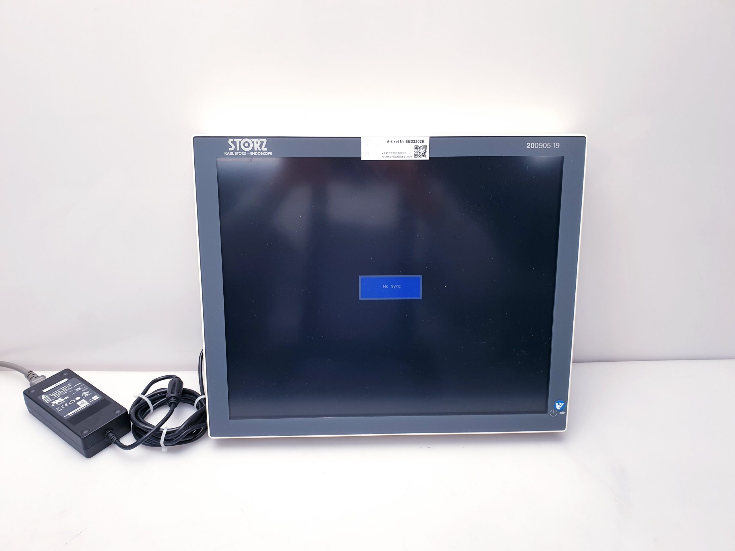 karl Storz 200905 19 TOUCH SCREEN 19” Monitor mit Netzteil thumbnail 2