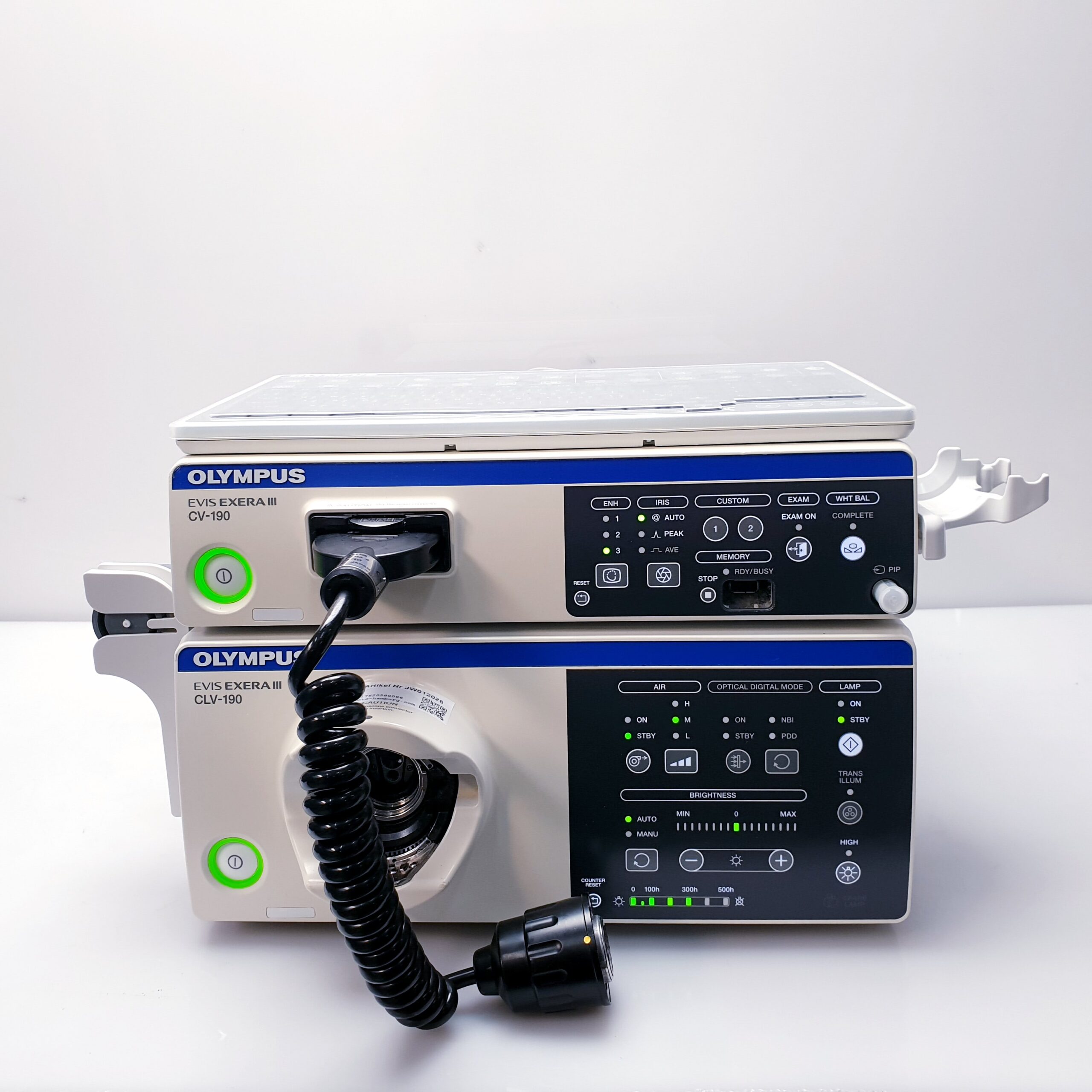 Olympus EVIS EXERA III CV-190 CLV-190 MAJ-430 System thumbnail 3