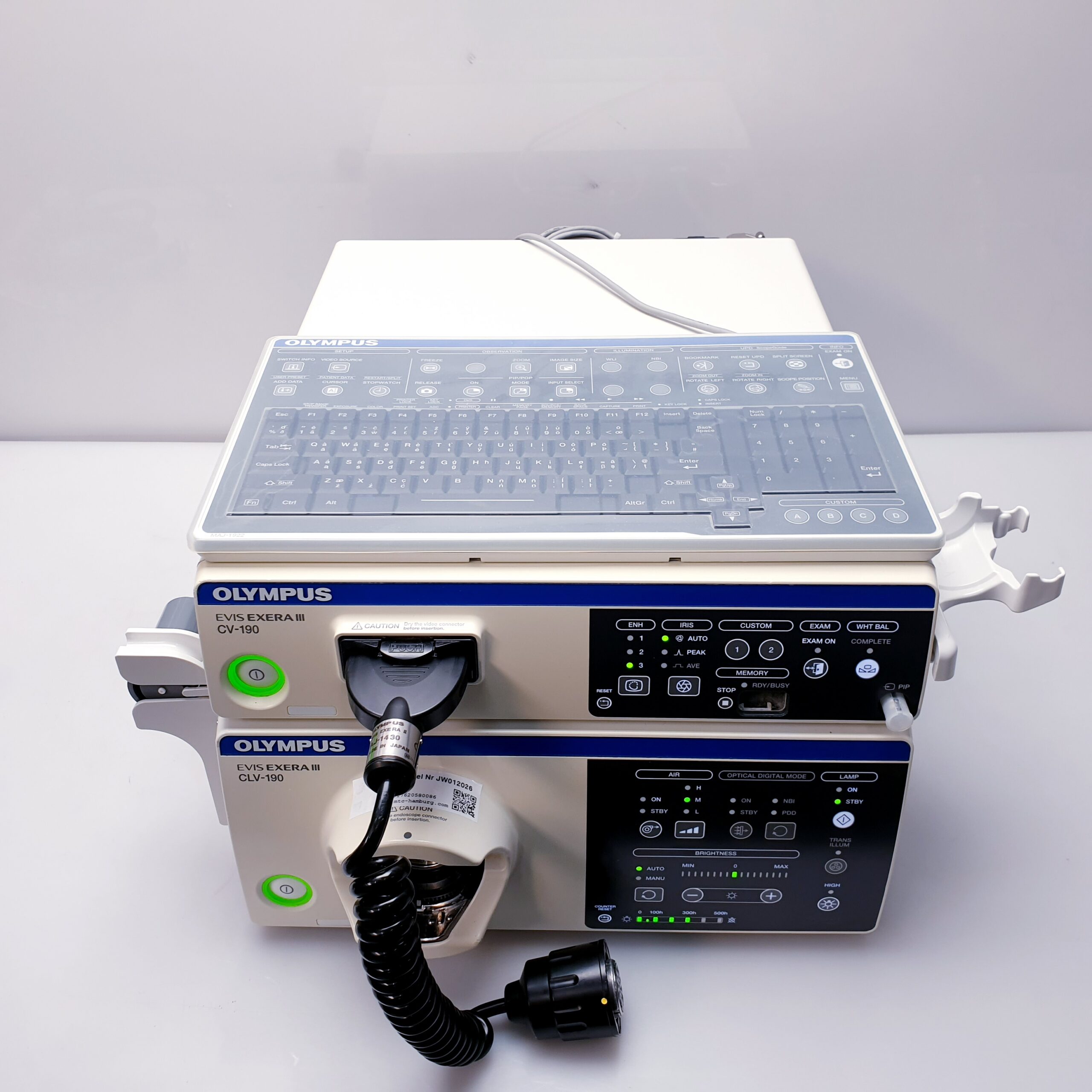 Olympus EVIS EXERA III CV-190 CLV-190 MAJ-430 System thumbnail 5