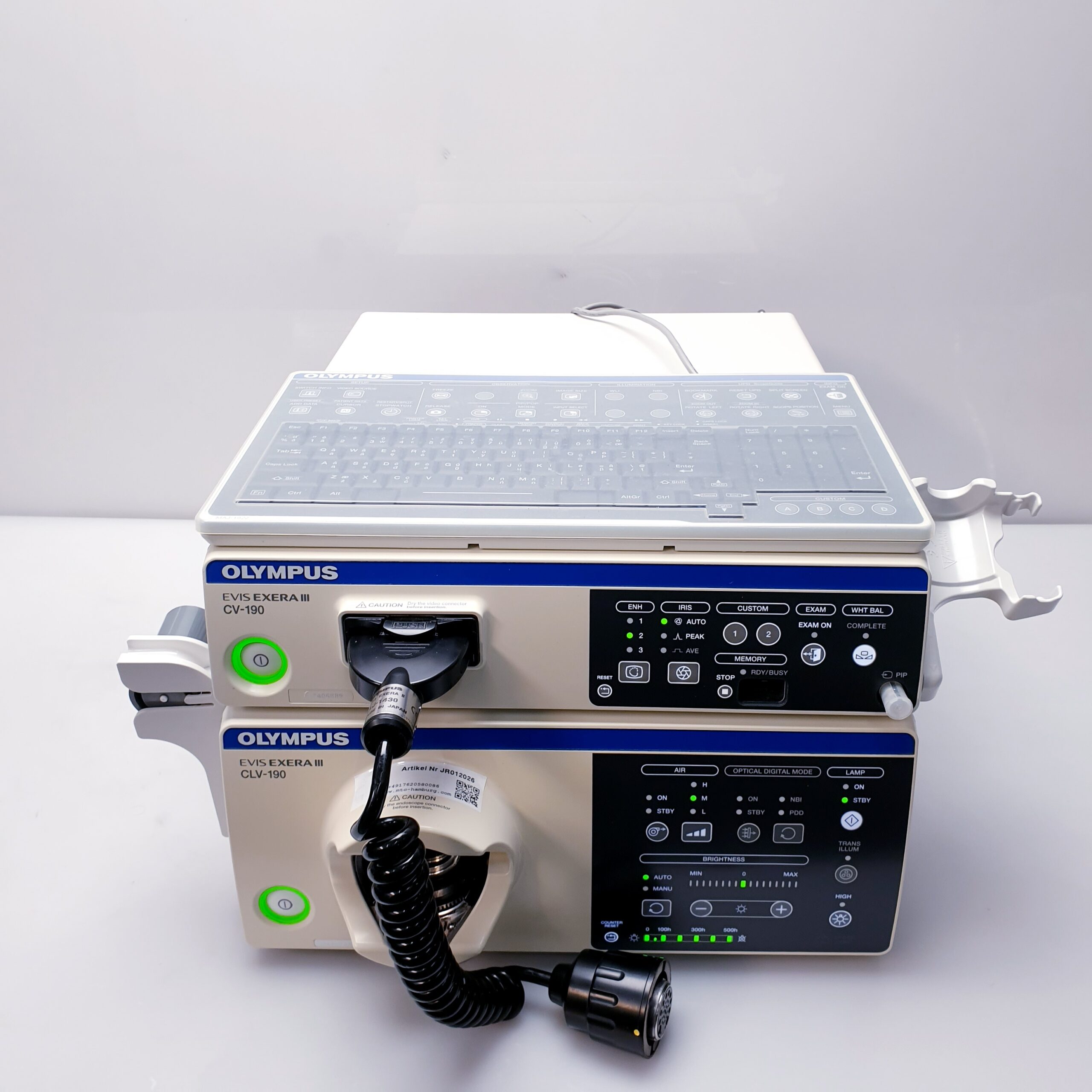 Olympus EVIS EXERA III CV-190 CLV-190 MAJ-430 System thumbnail 21